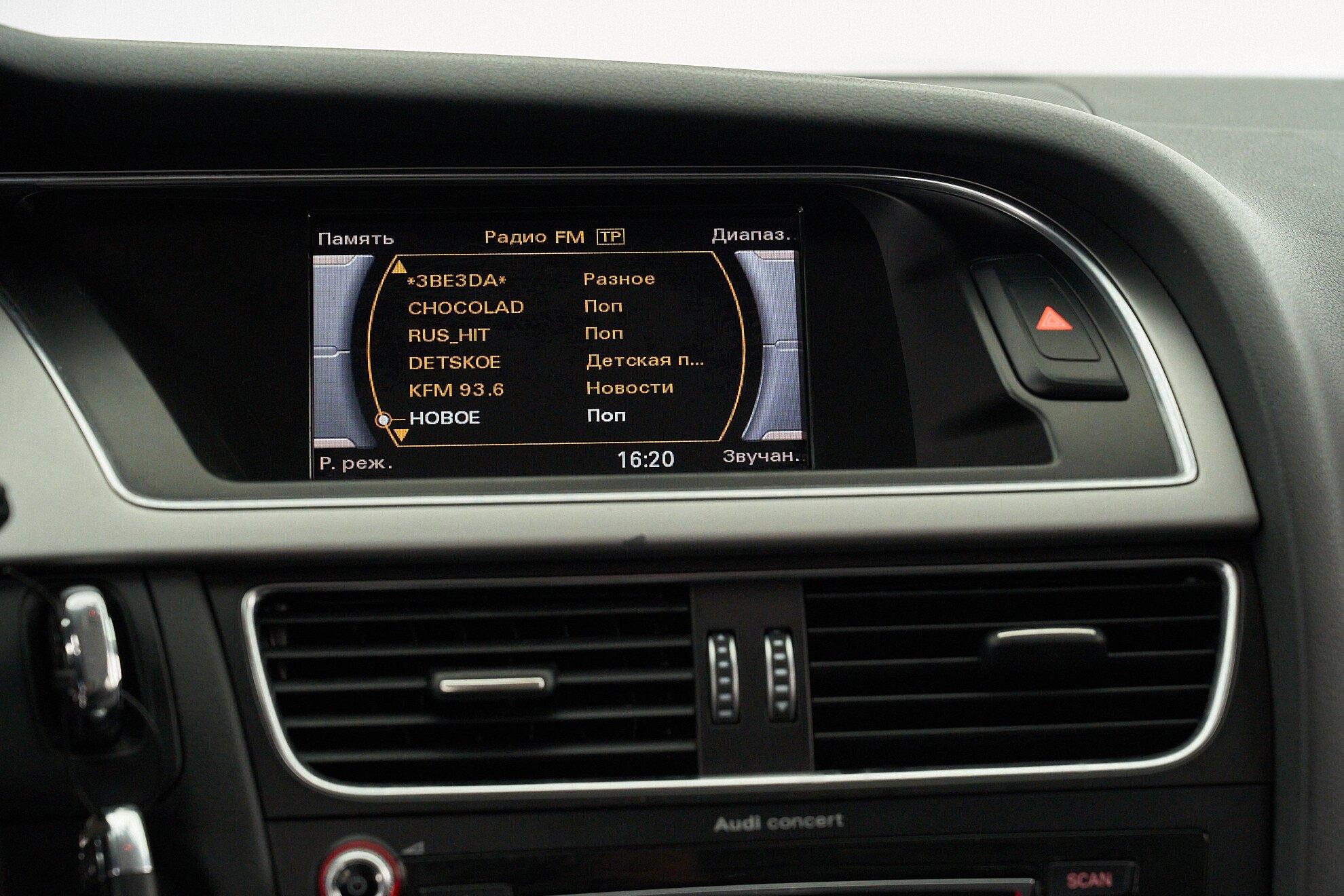 Audi A4 2012, белый