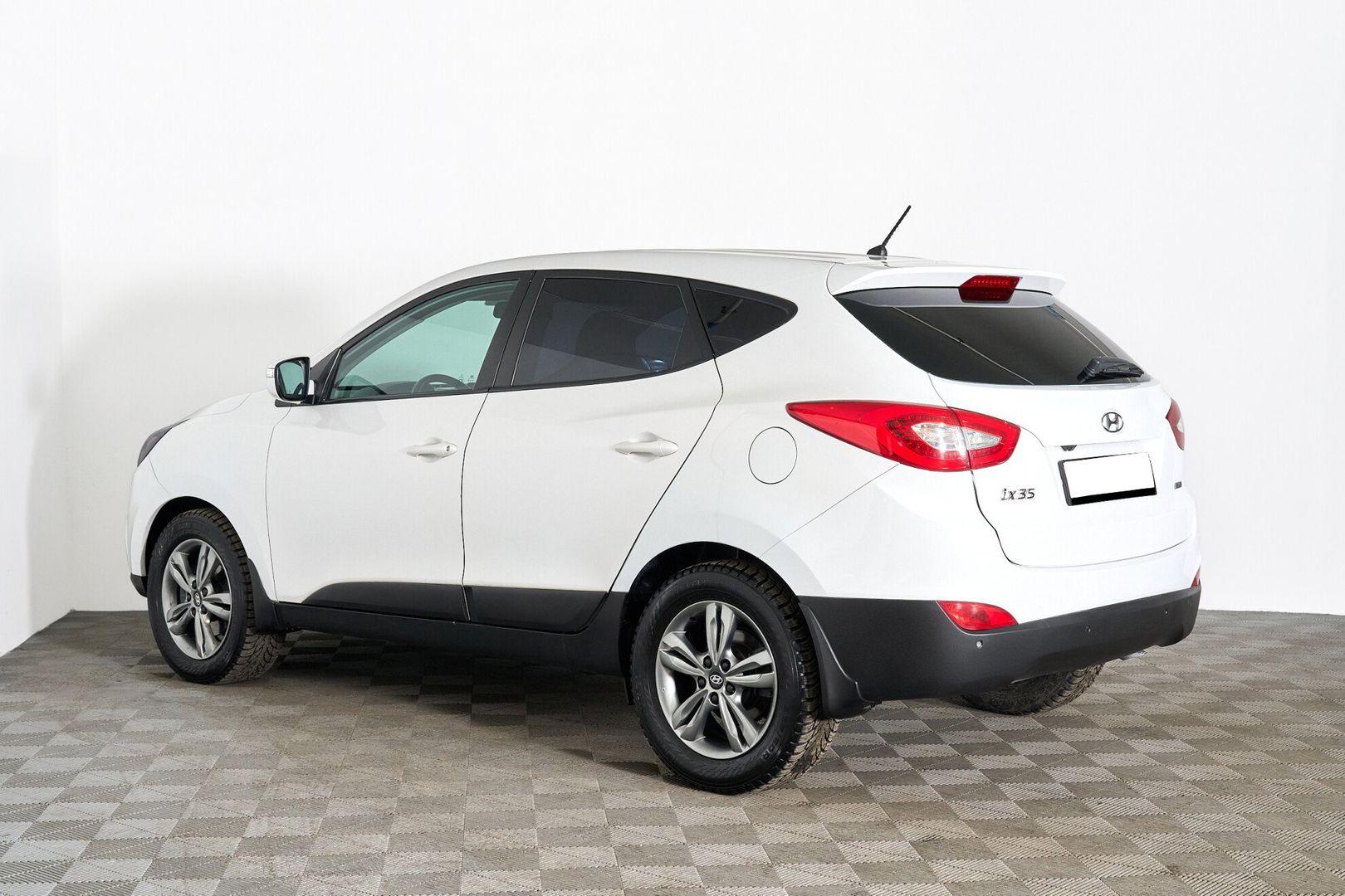 Hyundai ix35 2014, белый