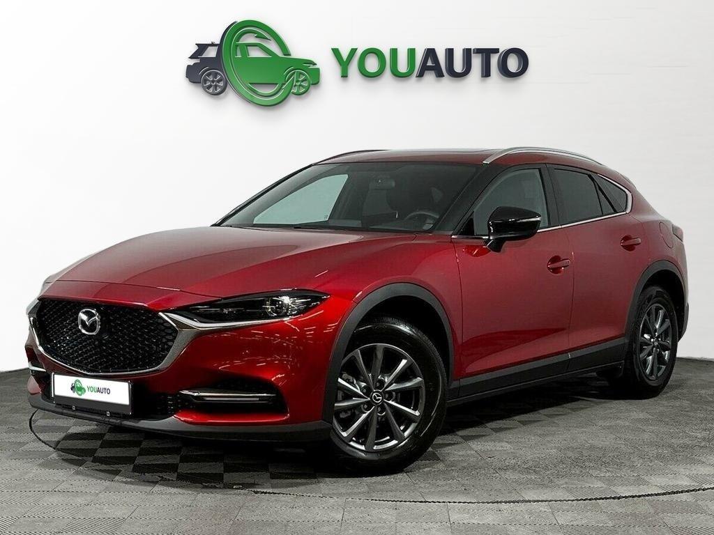 Mazda CX-4 2022, красный