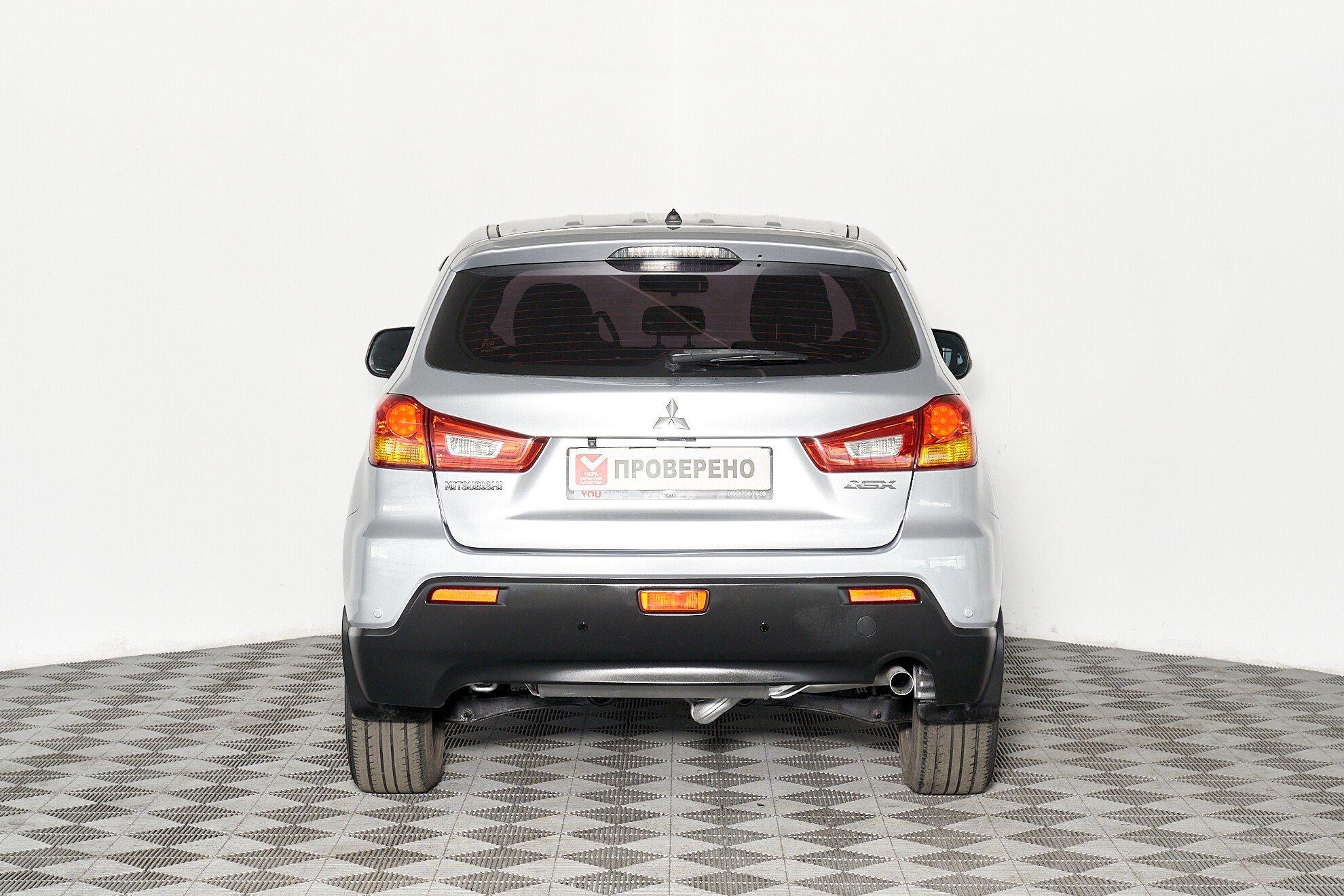 Mitsubishi ASX 2012, серебряный