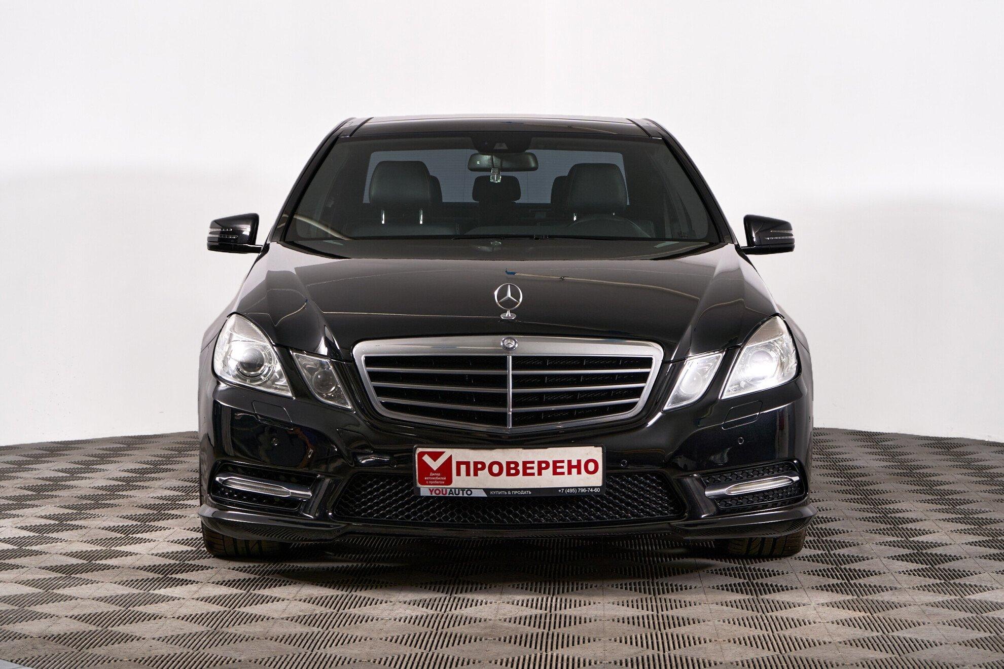 Mercedes-Benz E-Класс 2012, черный
