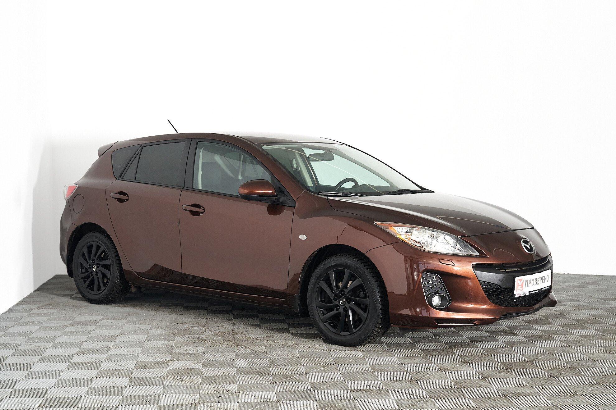 Mazda 3 2012, коричневый