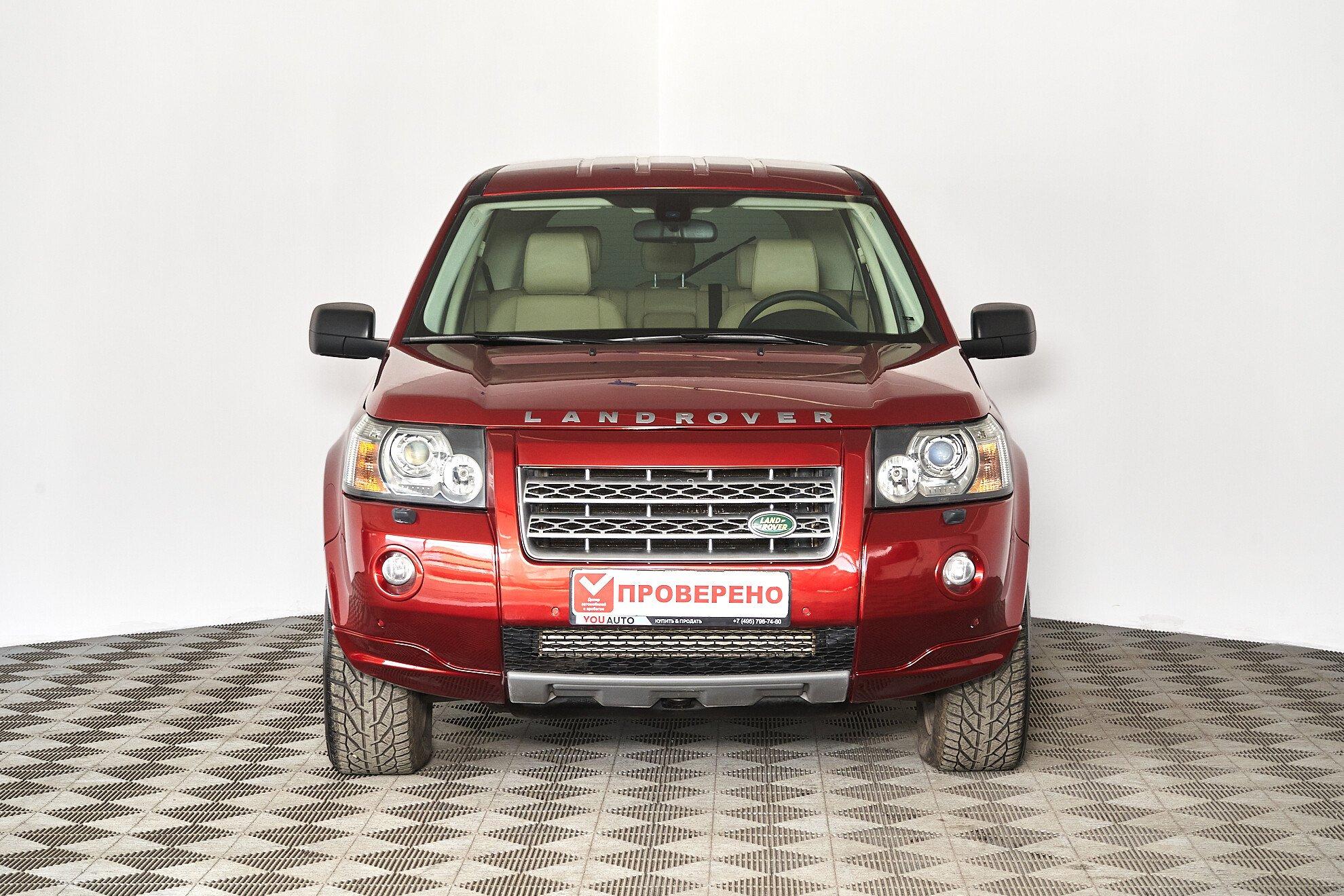 Land Rover Freelander 2009, красный