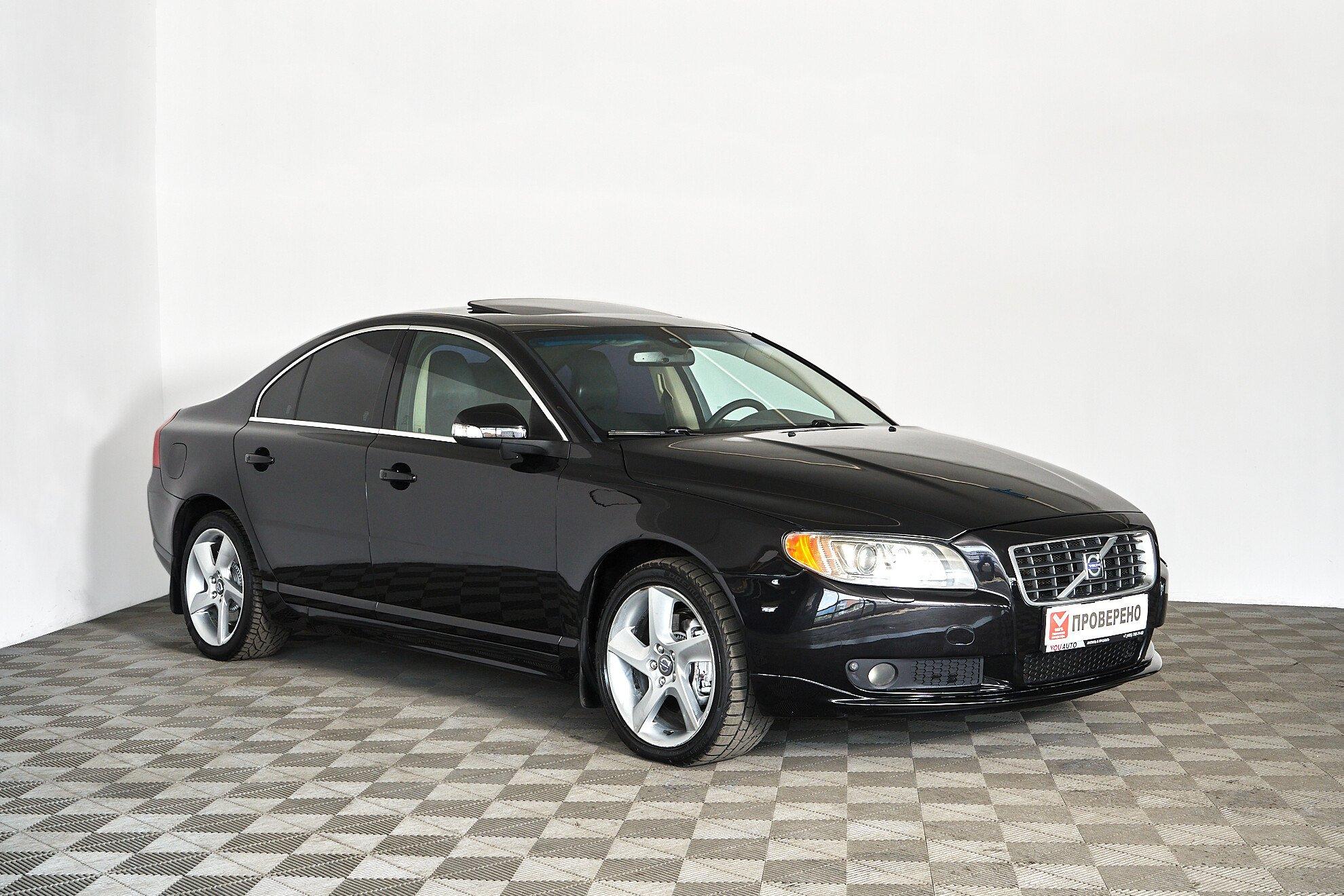 Volvo S80 2009, черный