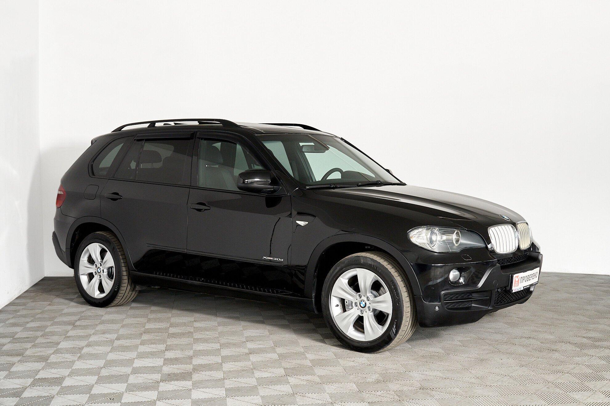 BMW X5 2009, черный