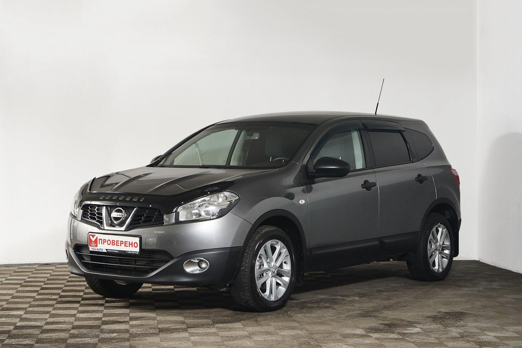 Nissan Qashqai+2 2012, серый