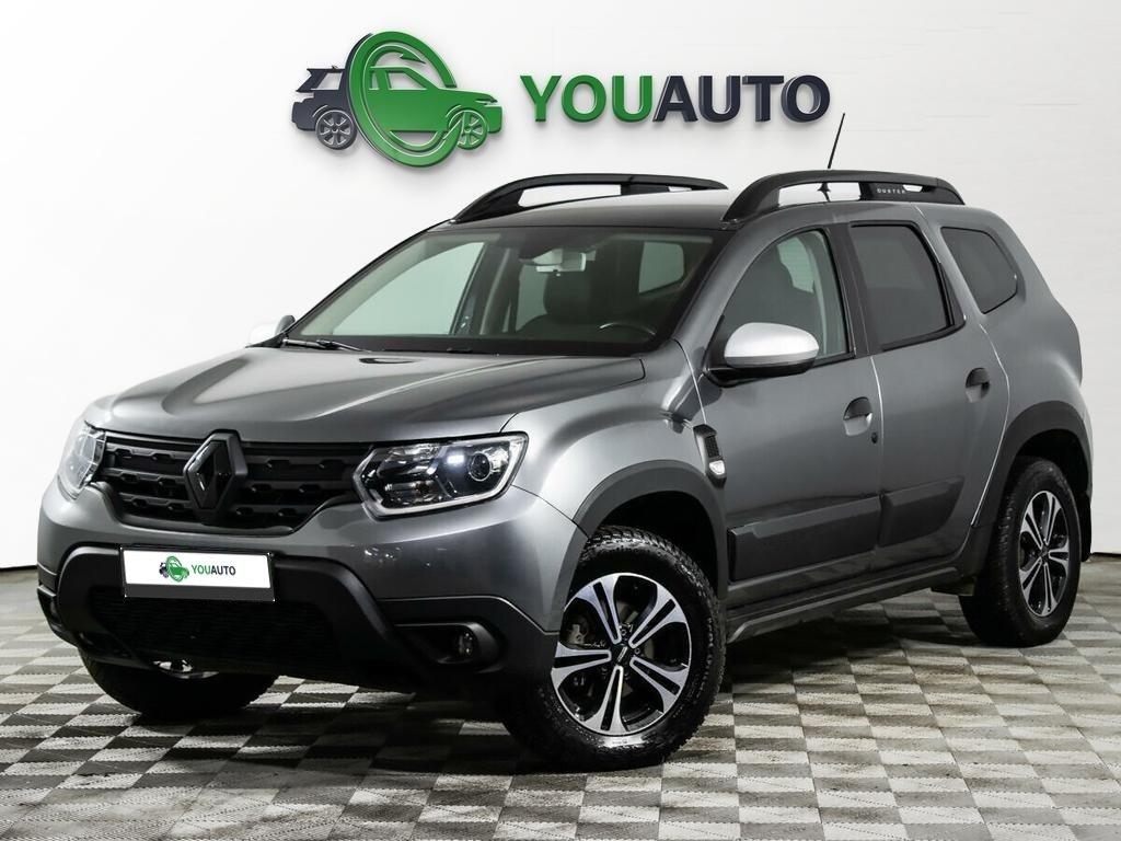 Renault Duster 2021, серый