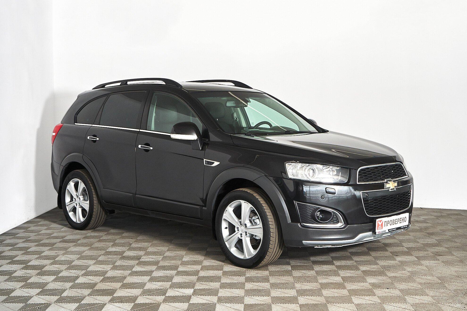 Chevrolet Captiva 2015, черный