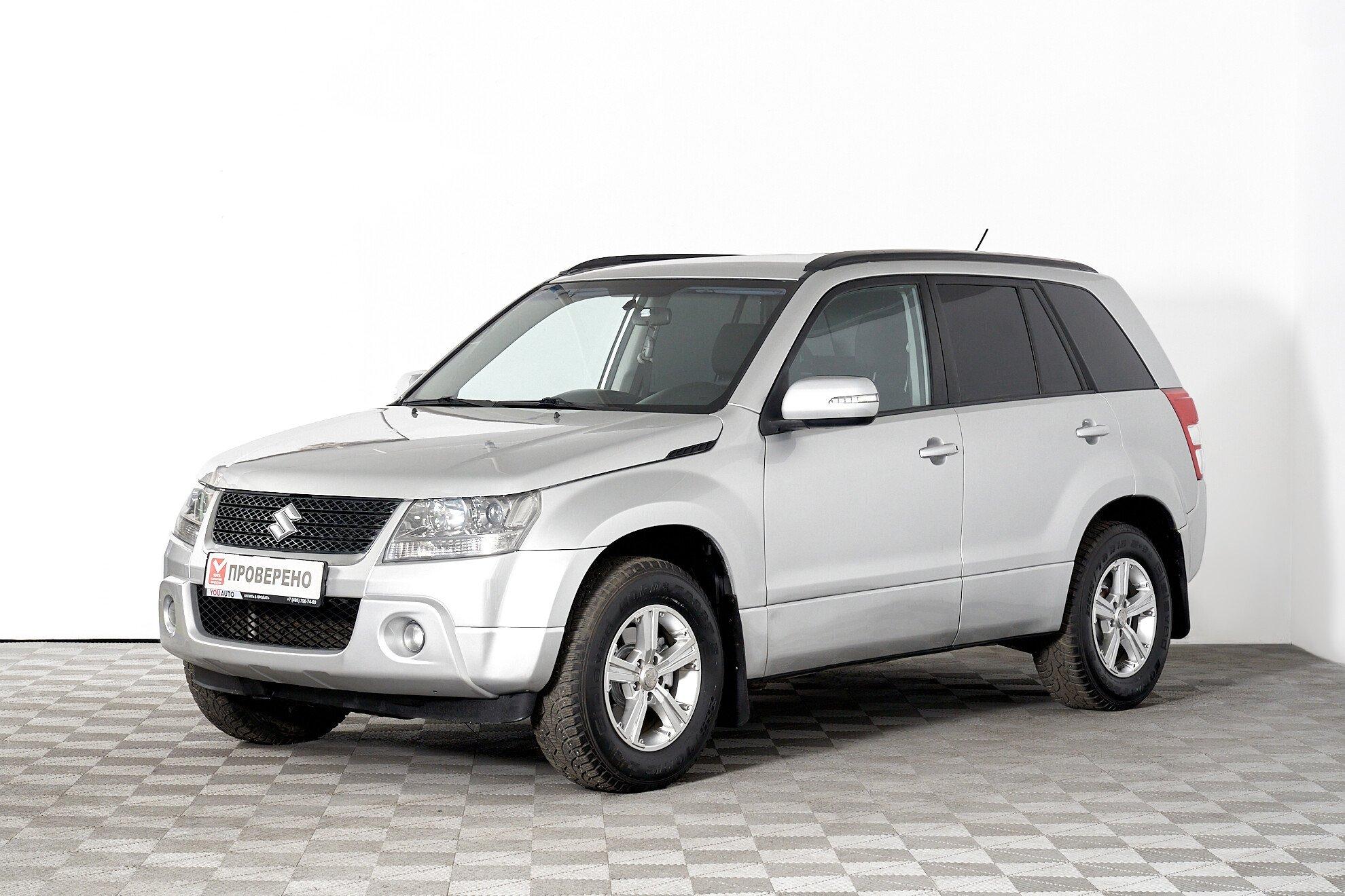 Suzuki Grand Vitara 2010, серебряный