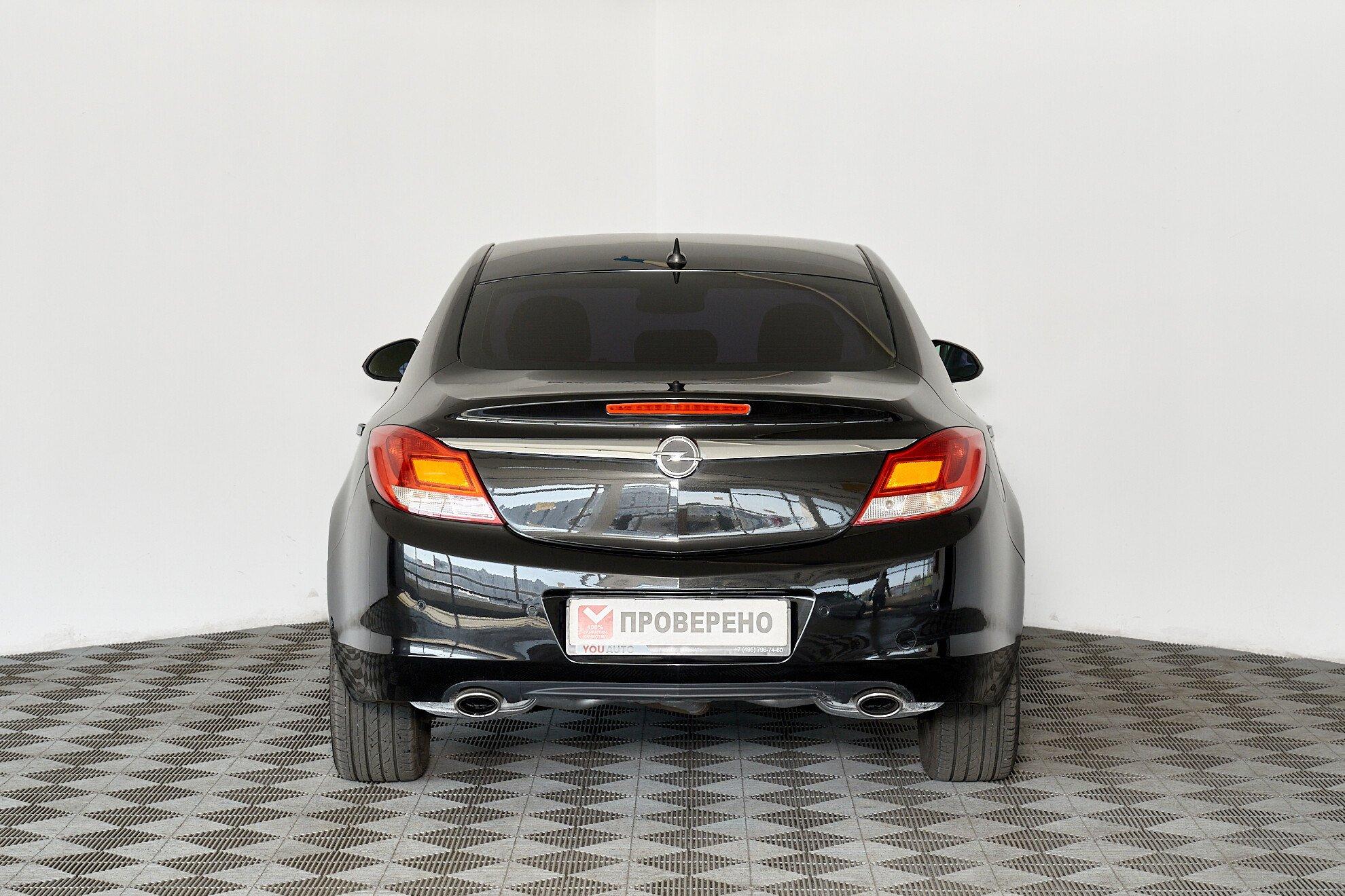 Opel Insignia 2012, черный