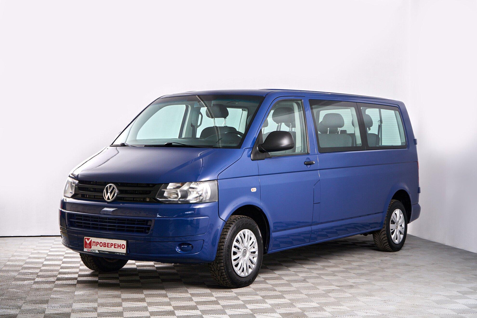 Volkswagen Caravelle 2012, синий