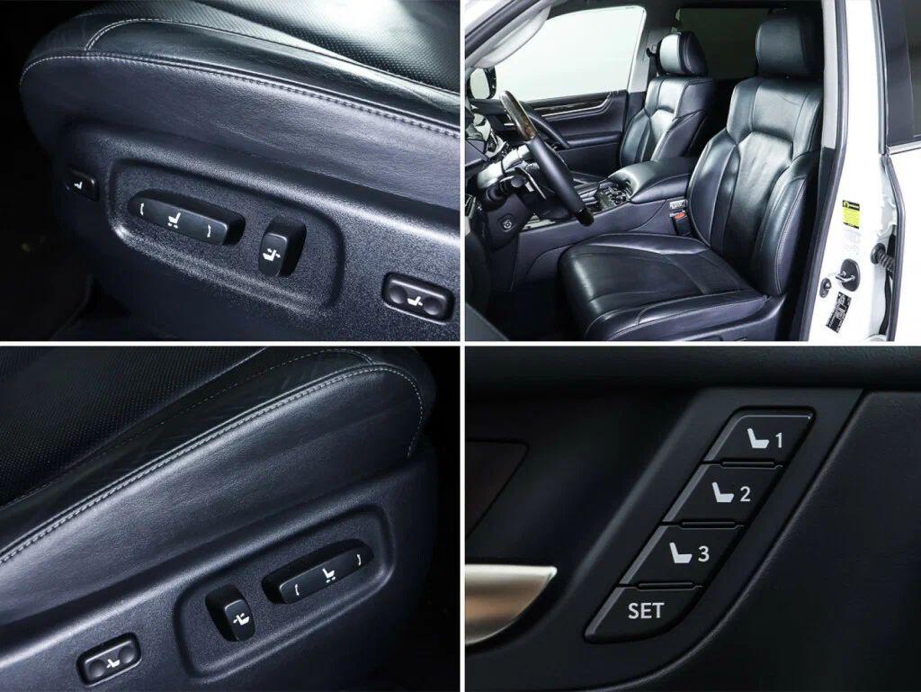 Lexus LX 2017, белый