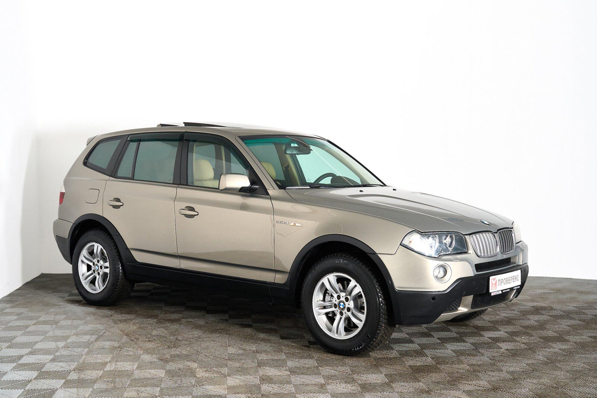 BMW X3 2008, серый