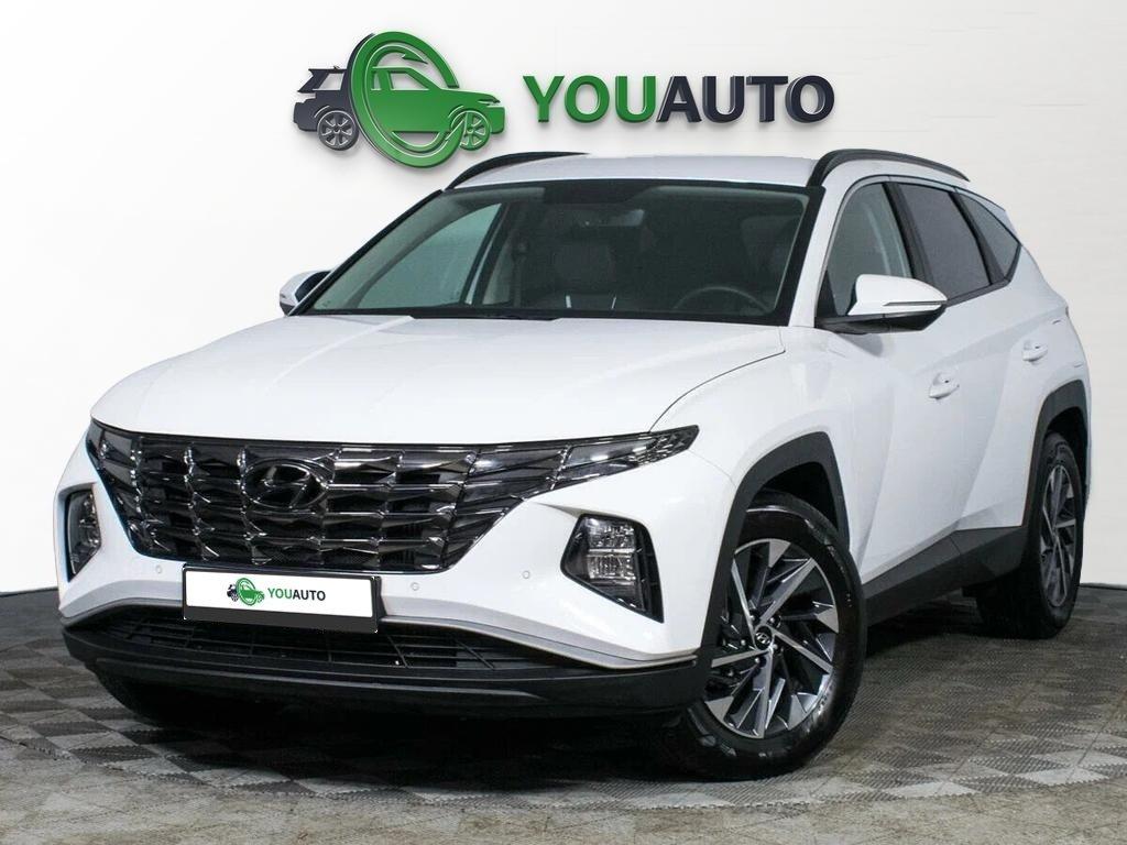 Hyundai Tucson 2023, белый
