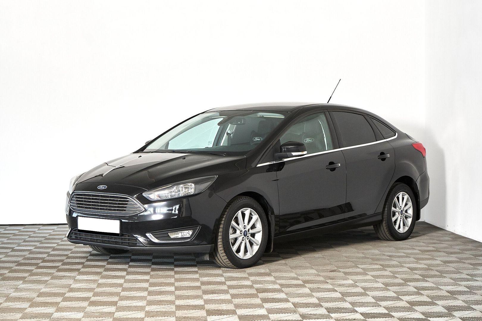 Ford Focus 2018, черный