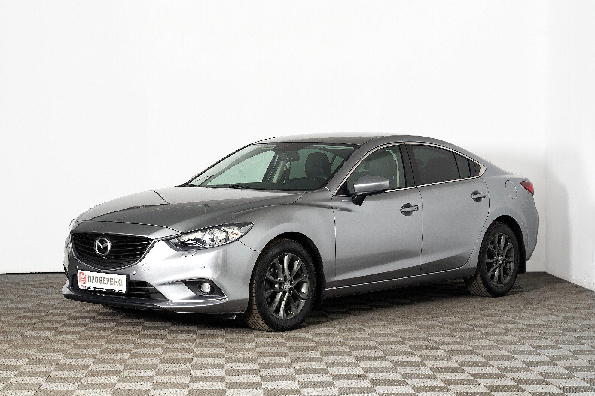 Mazda 6 2013, серебряный