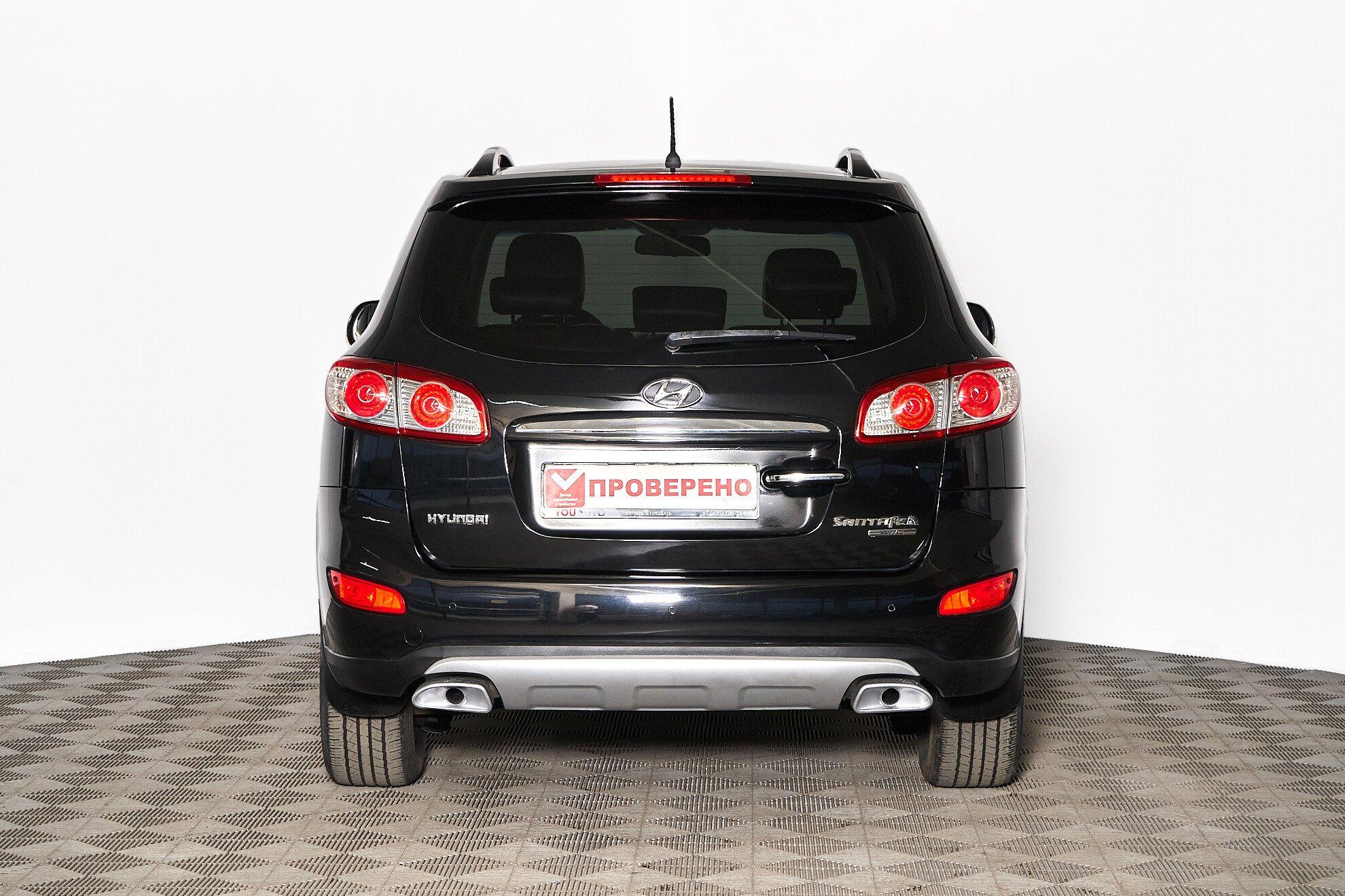 Hyundai Santa Fe 2012, черный