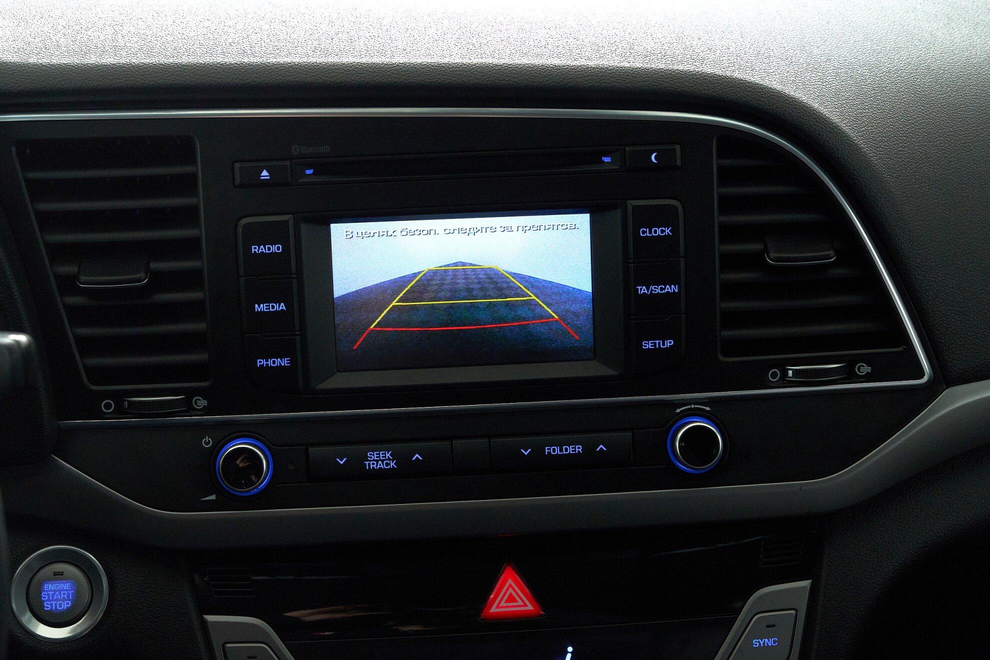 Hyundai Elantra 2016, черный
