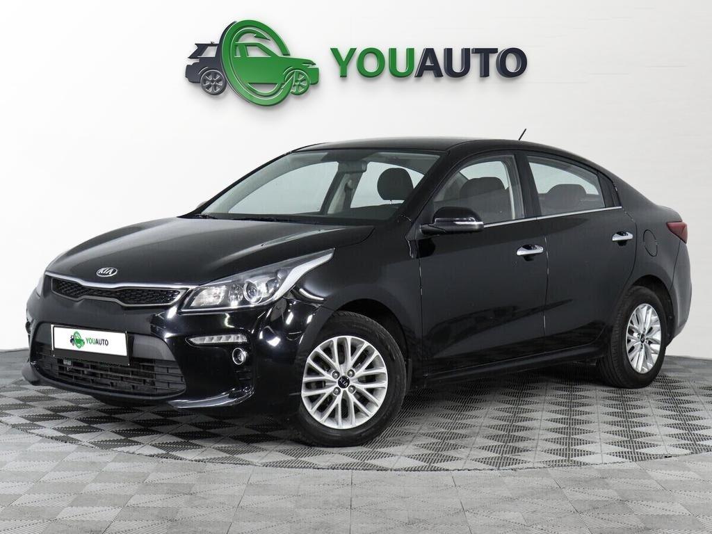 Kia Rio 2018, черный