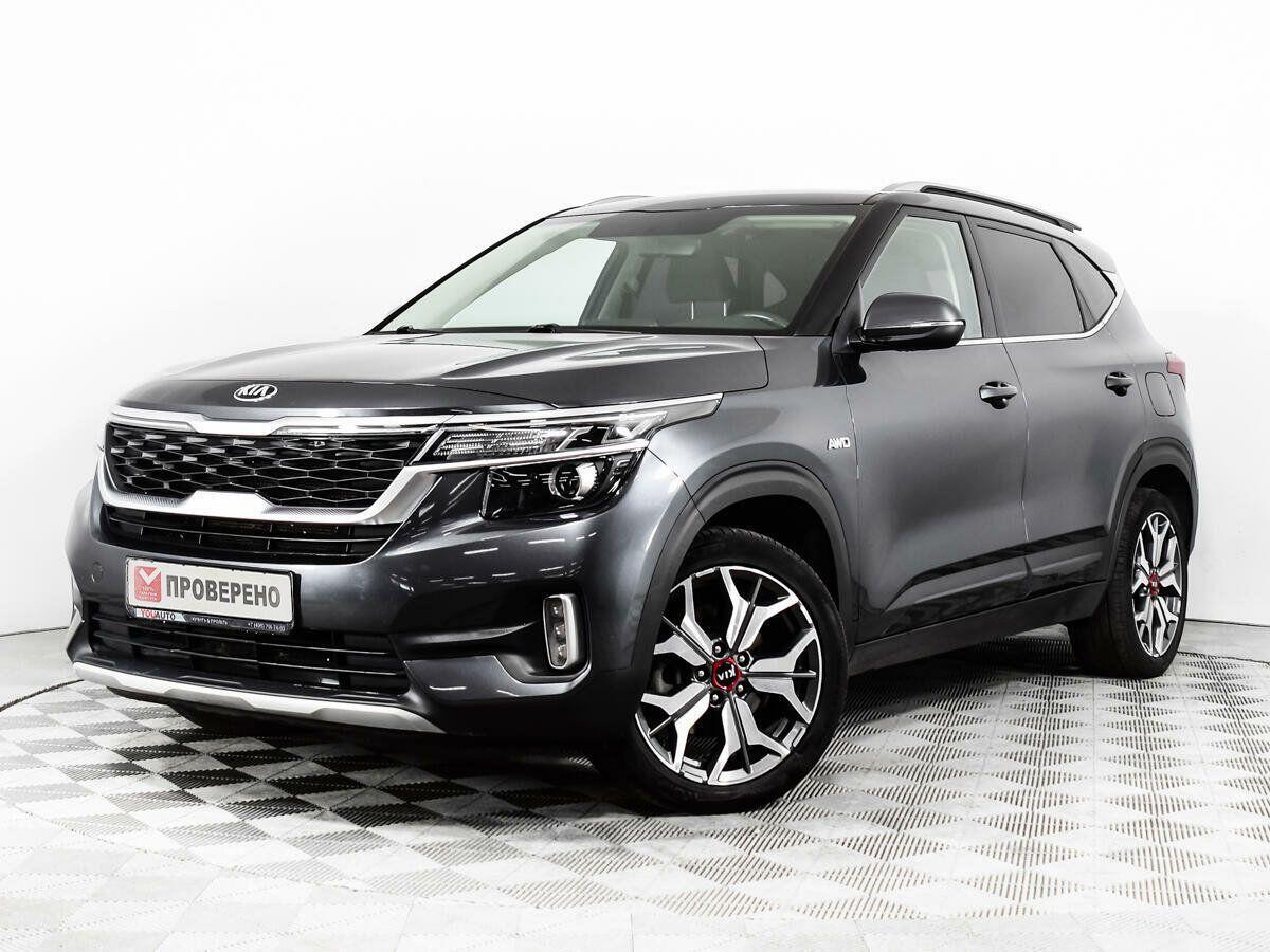 Kia Seltos 2022, серый
