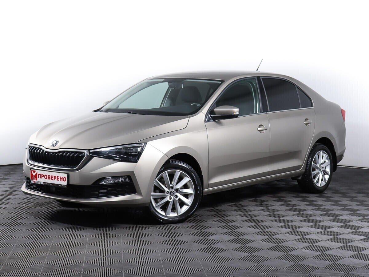 Skoda Rapid 2020, серебряный