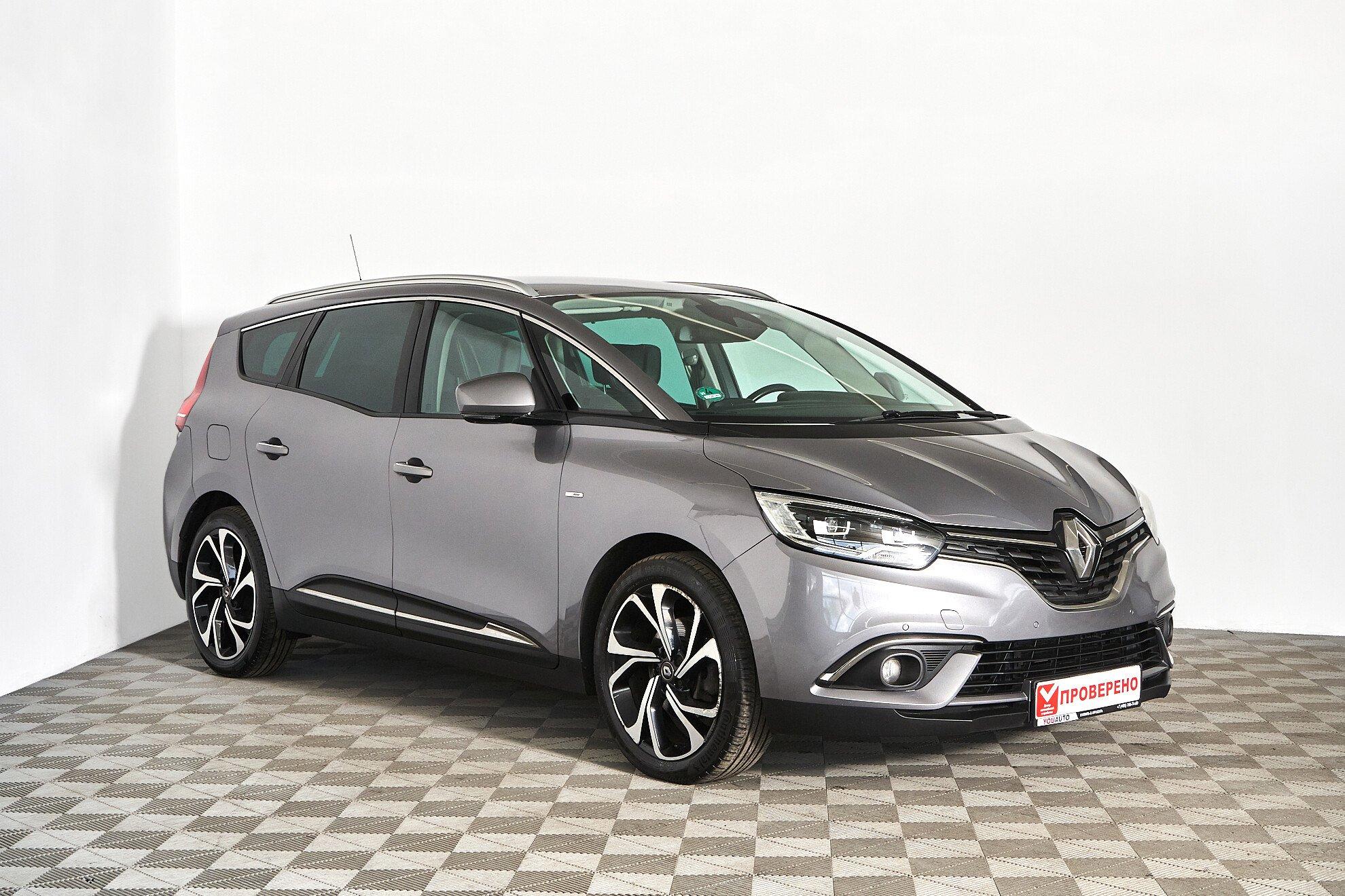 Renault Scenic 2018, серый