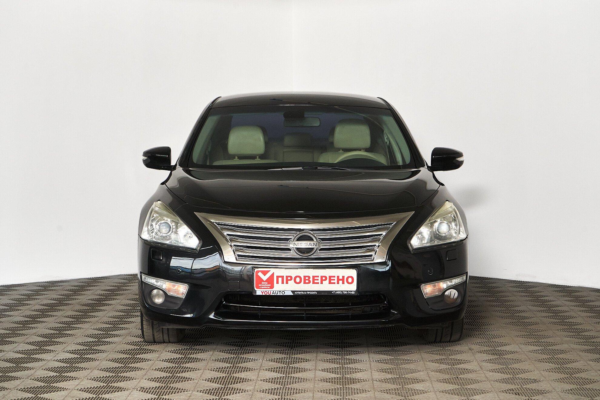 Nissan Teana 2015, черный