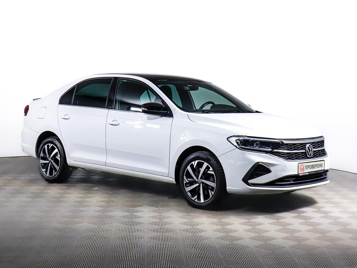 Volkswagen Polo 2022, белый
