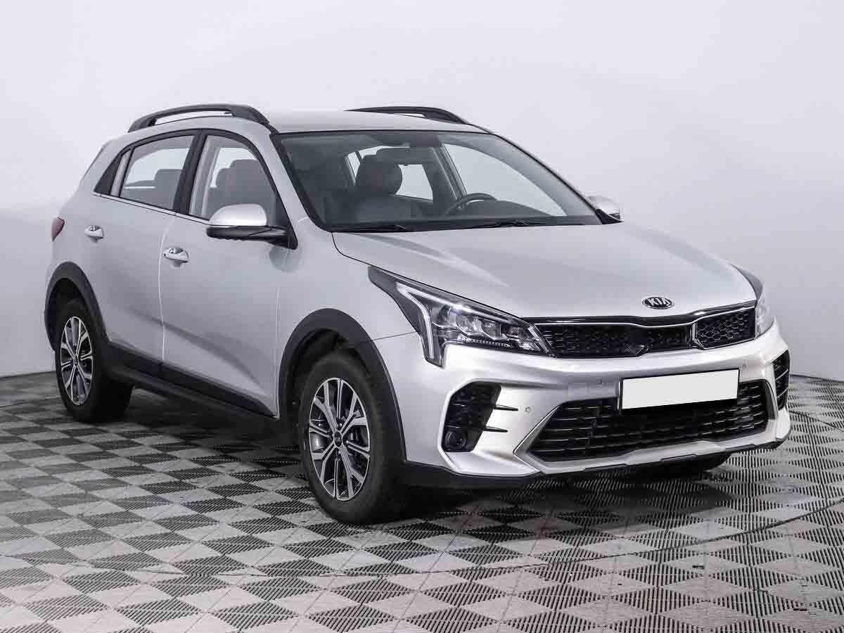 Kia Rio 2021, серебряный