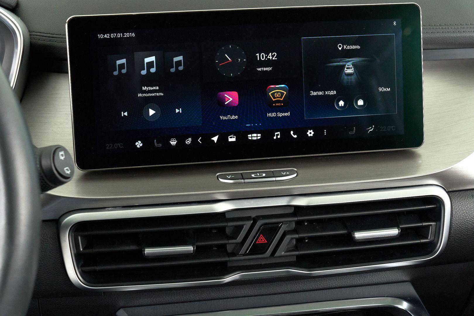 Geely Coolray 2020, белый