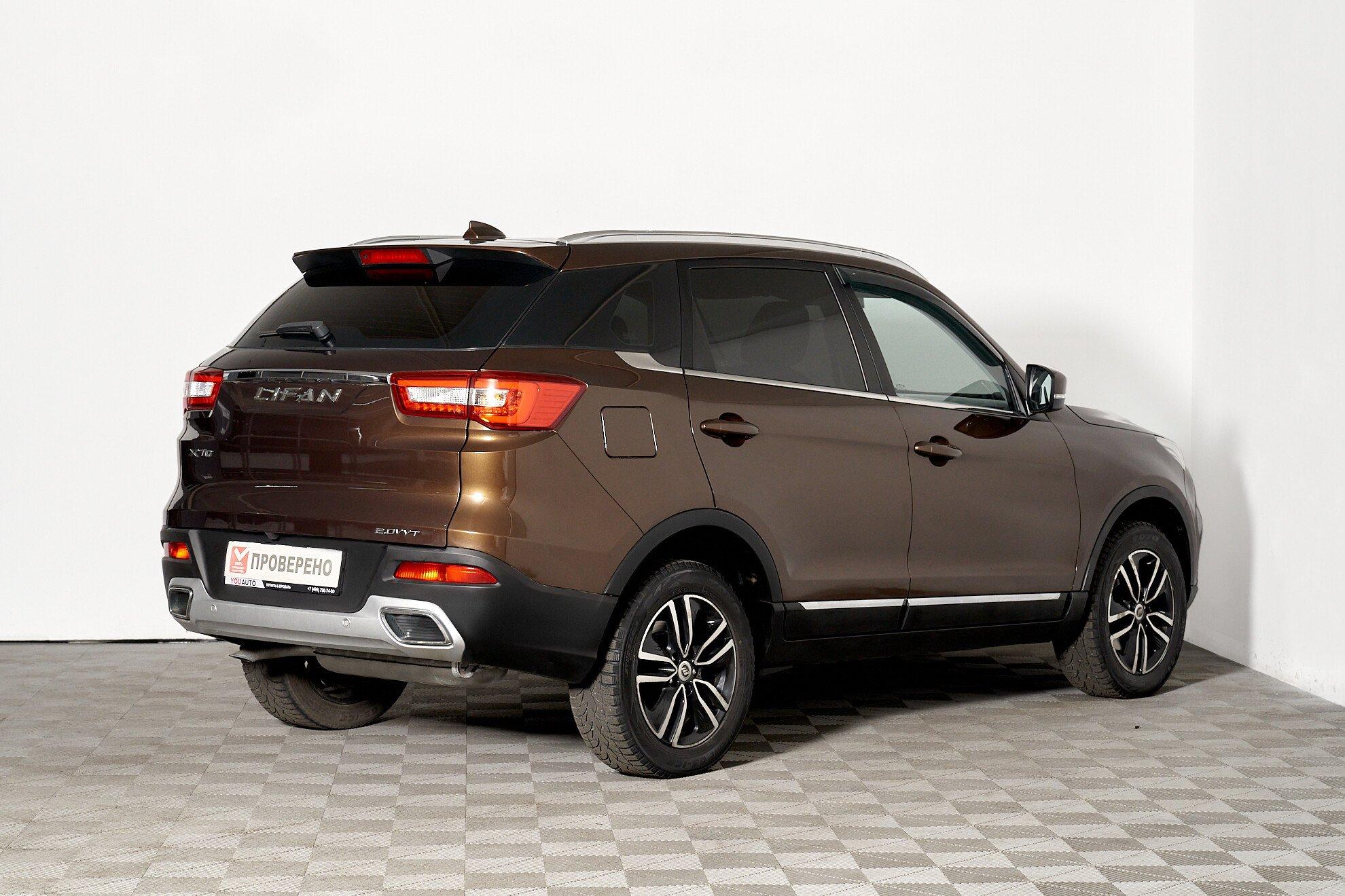 Lifan X70 2018, коричневый