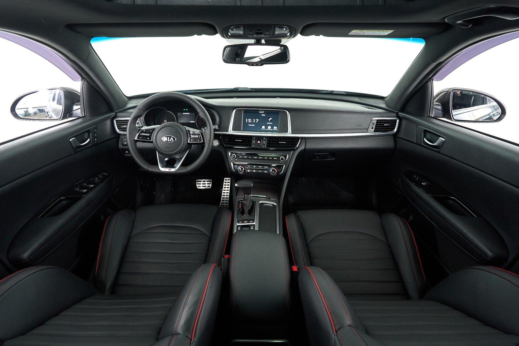 Kia Optima 2020, черный