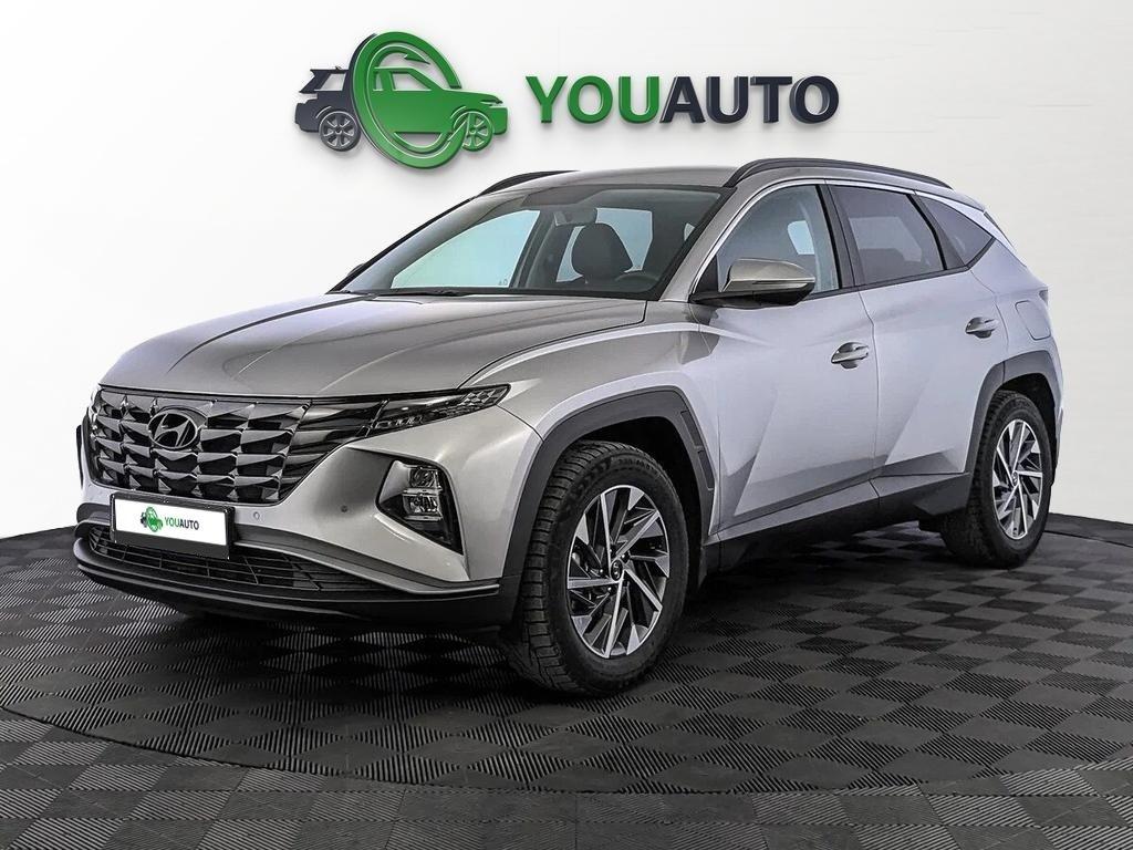 Hyundai Tucson 2021, серый