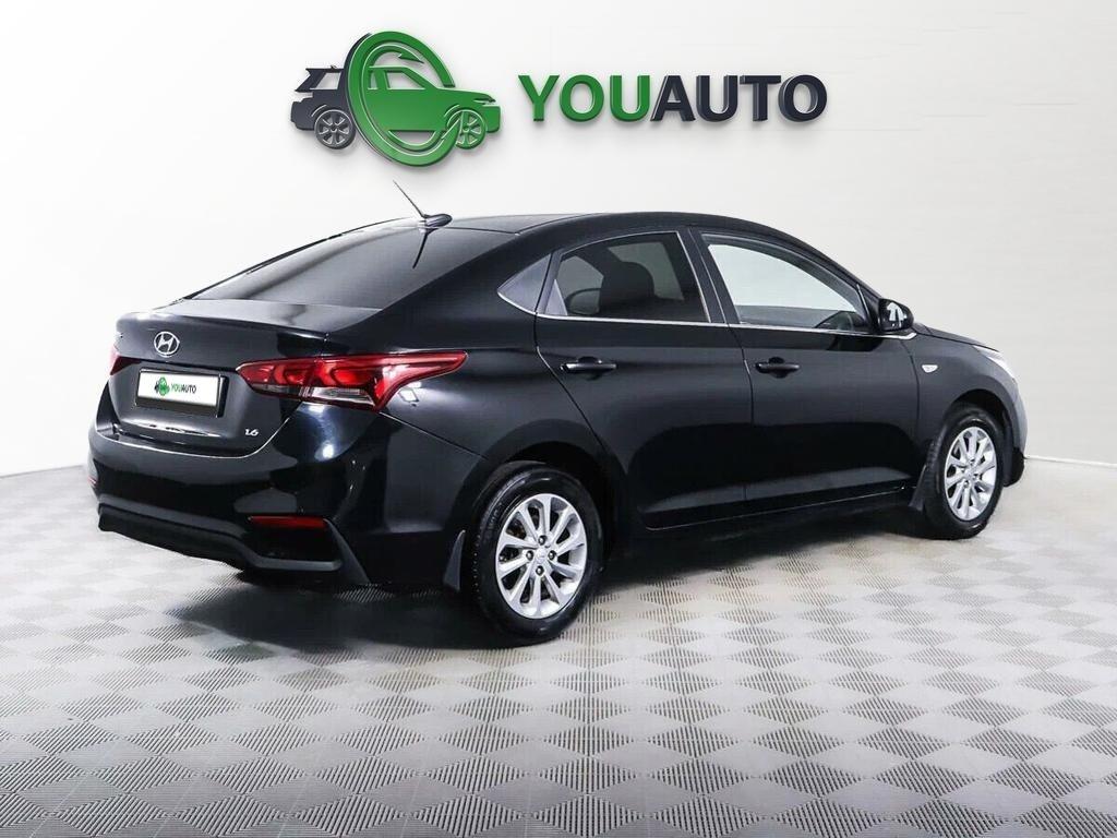 Hyundai Solaris 2020, черный
