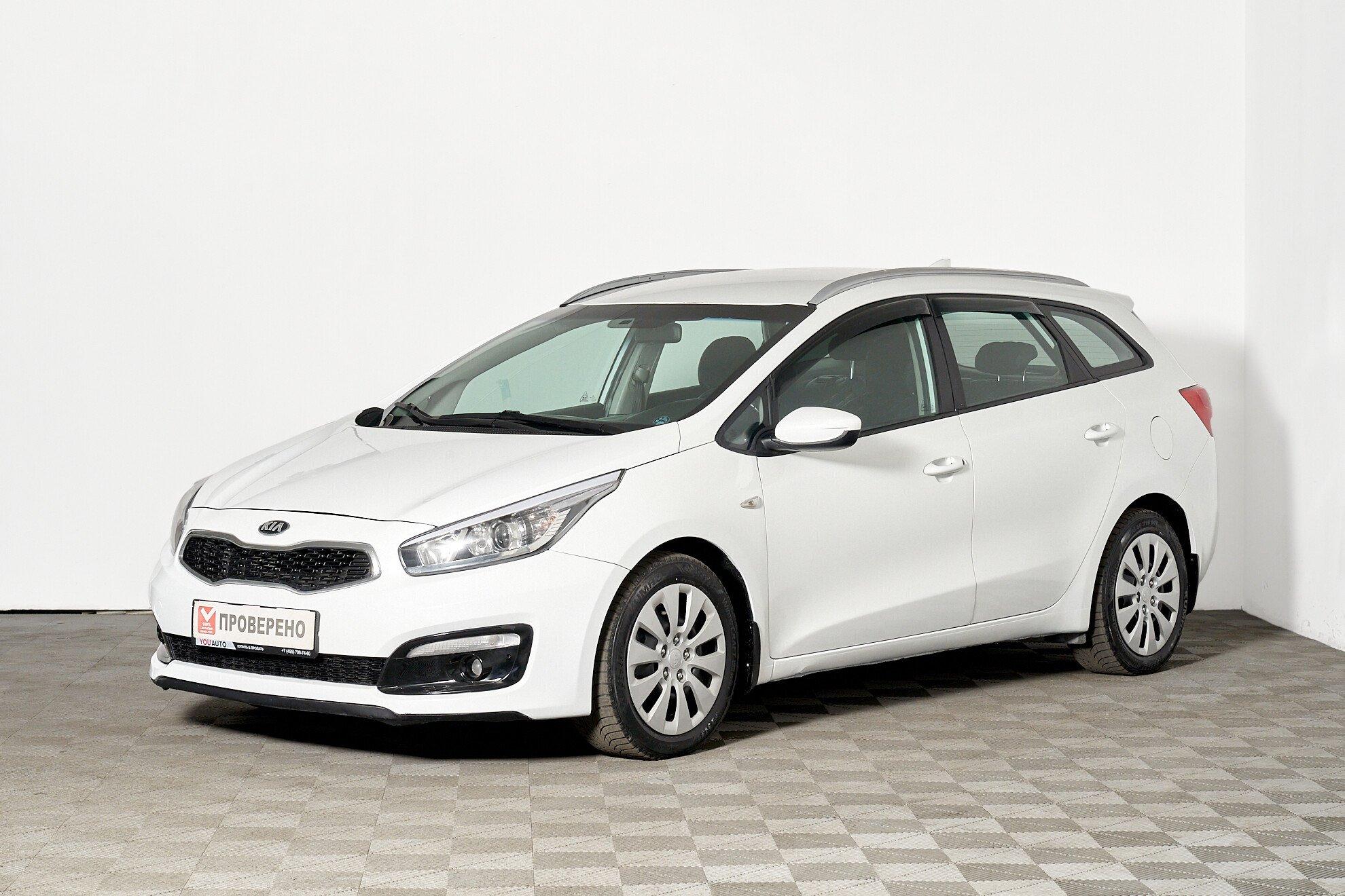 Kia Ceed 2018, белый