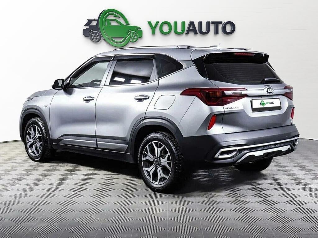 Kia Seltos 2020, серый