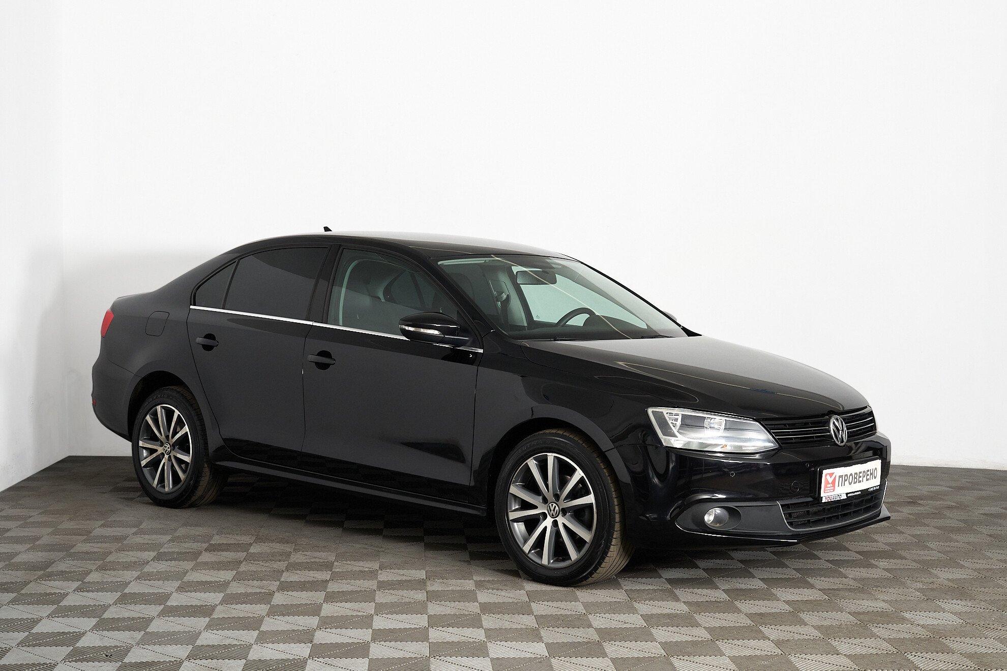 Volkswagen Jetta 2011, черный