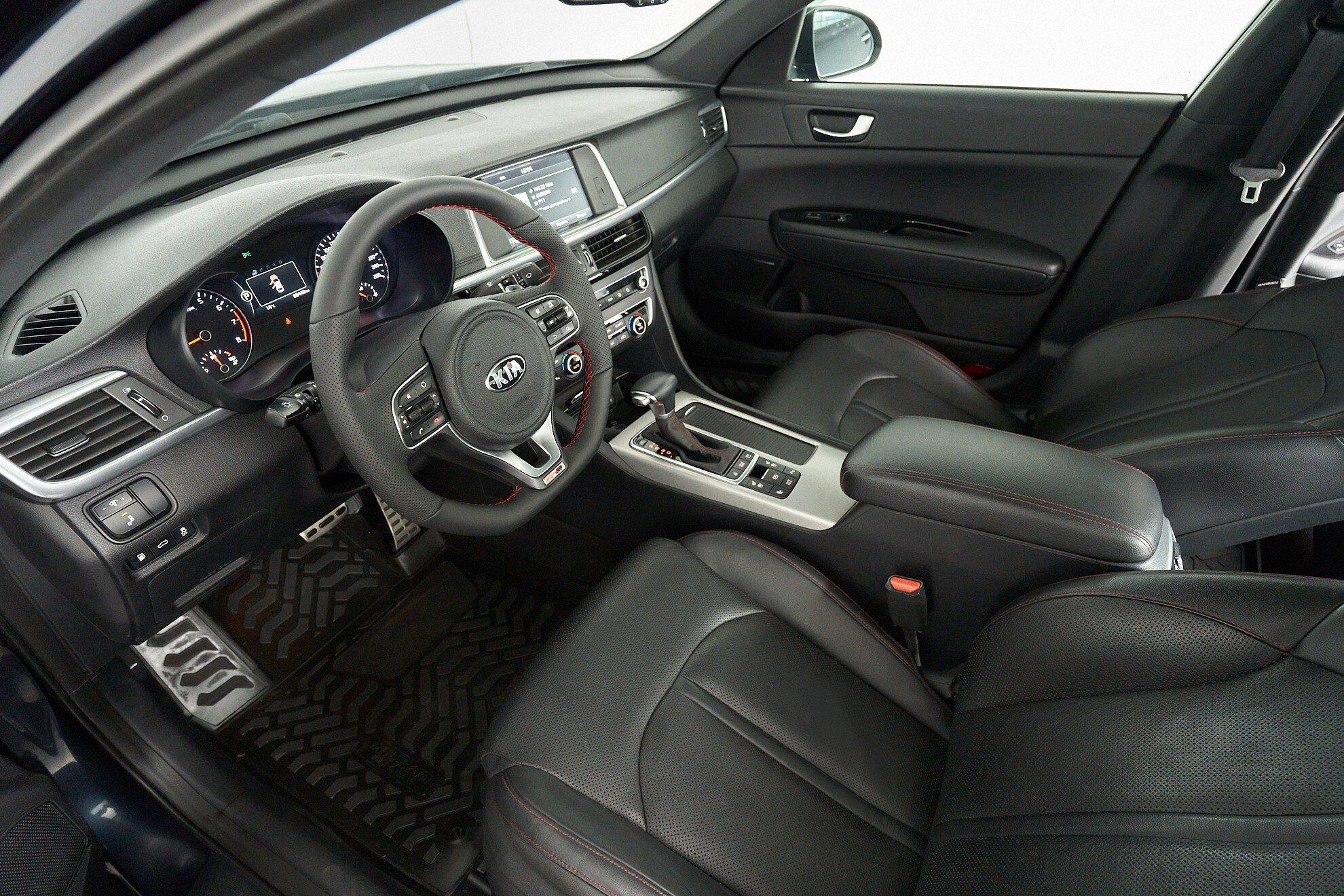 Kia Optima 2016, синий