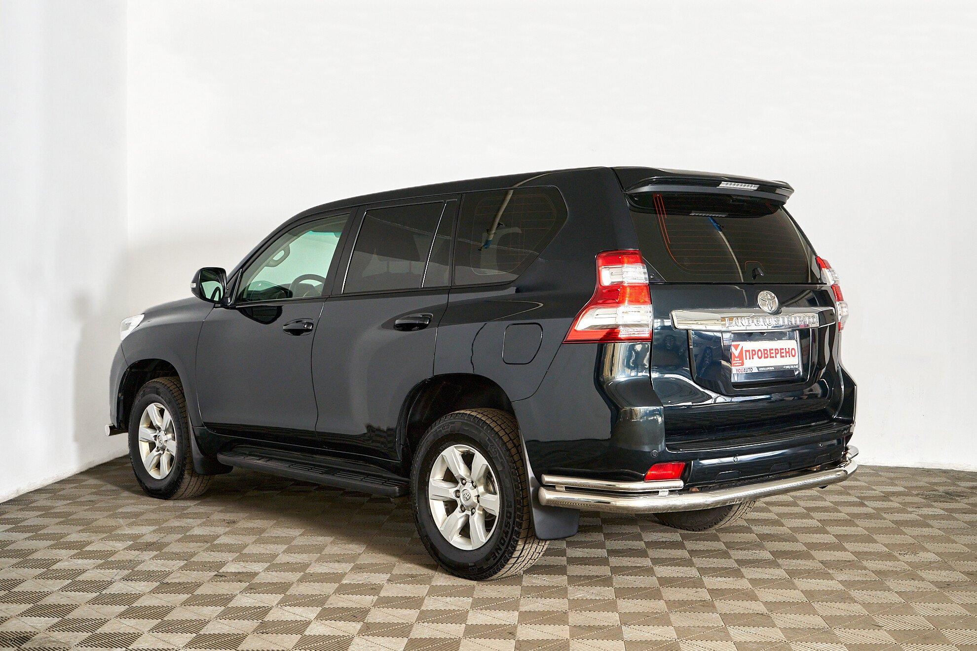Toyota Land Cruiser Prado 2016, синий