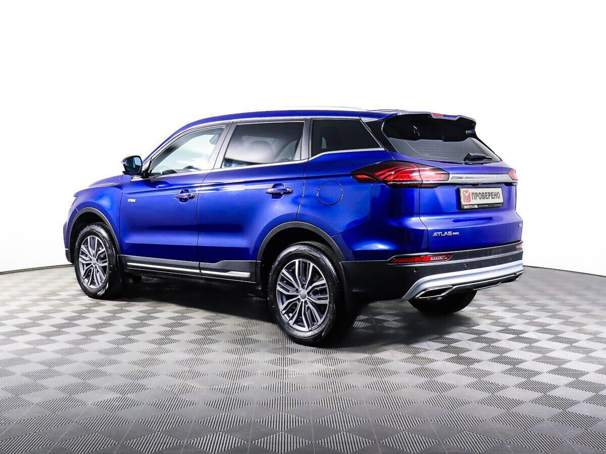 Geely Atlas Pro 2022, синий