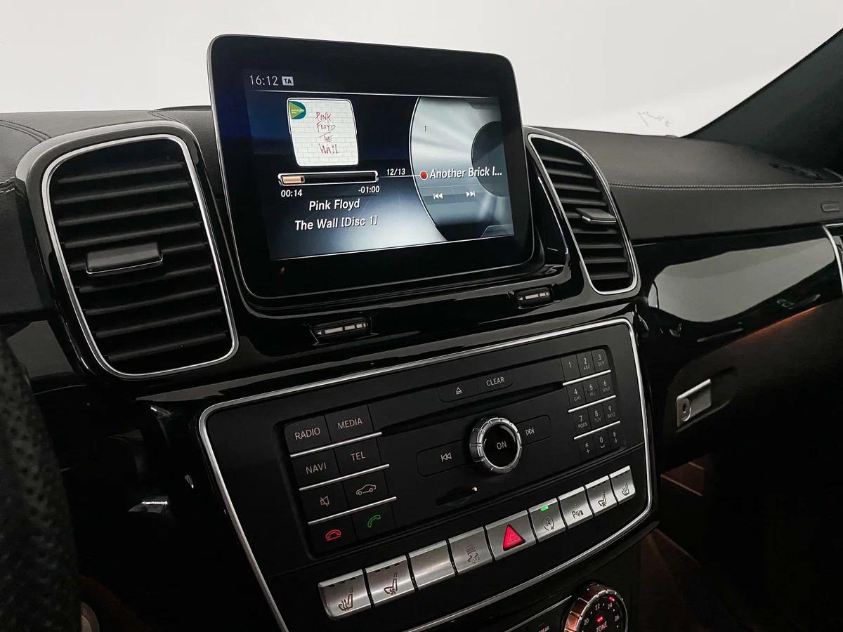 Mercedes-Benz GLS 2015, черный