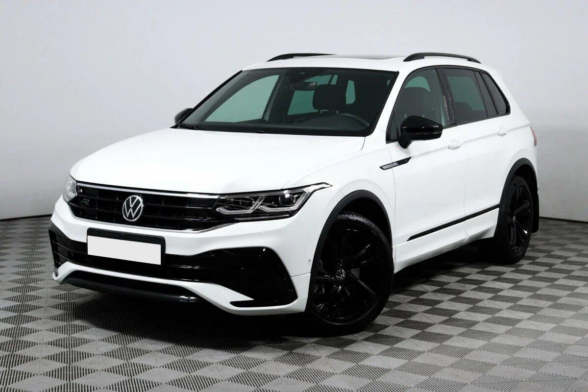 Volkswagen Tiguan 2022, белый