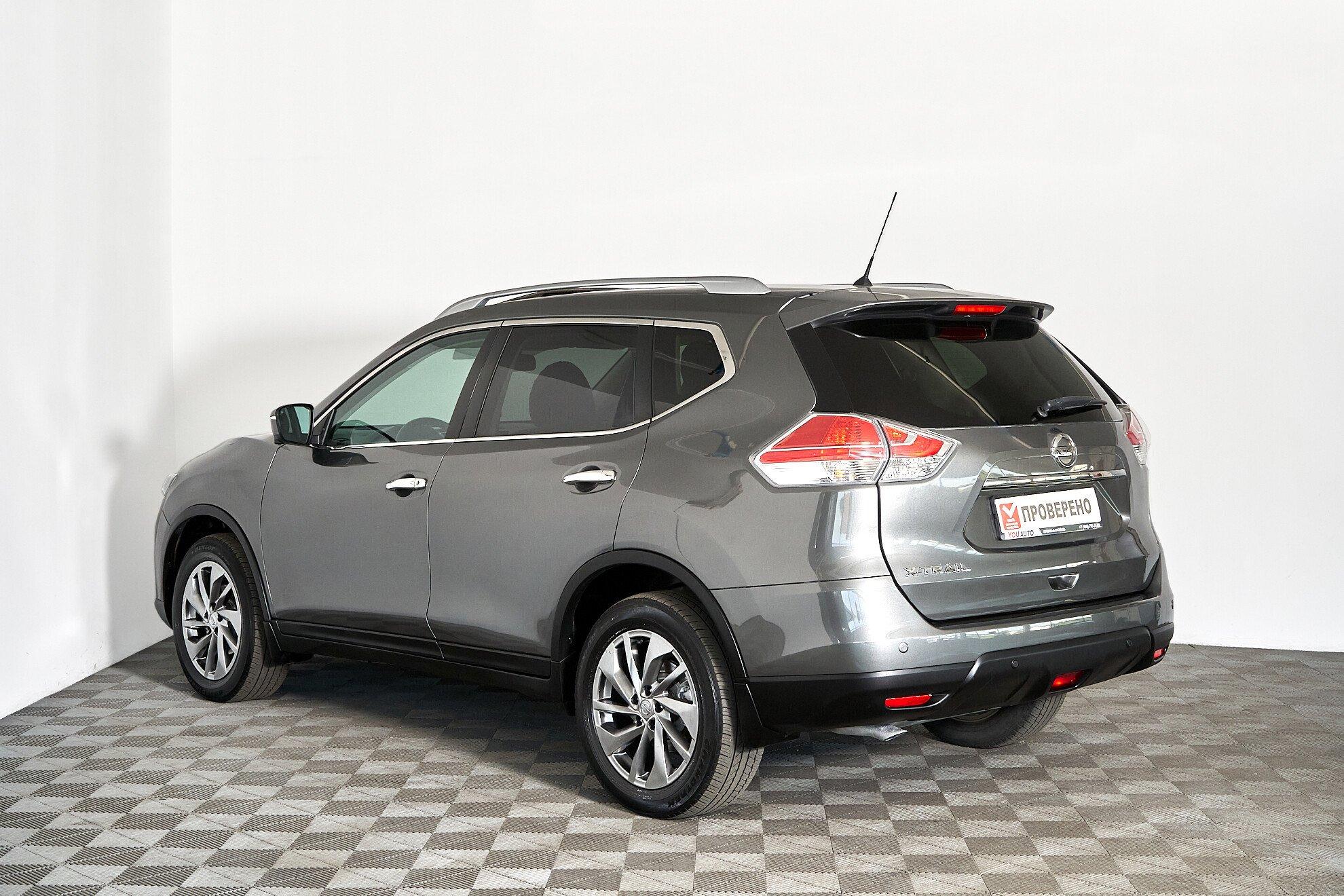 Nissan X-Trail 2015, серый