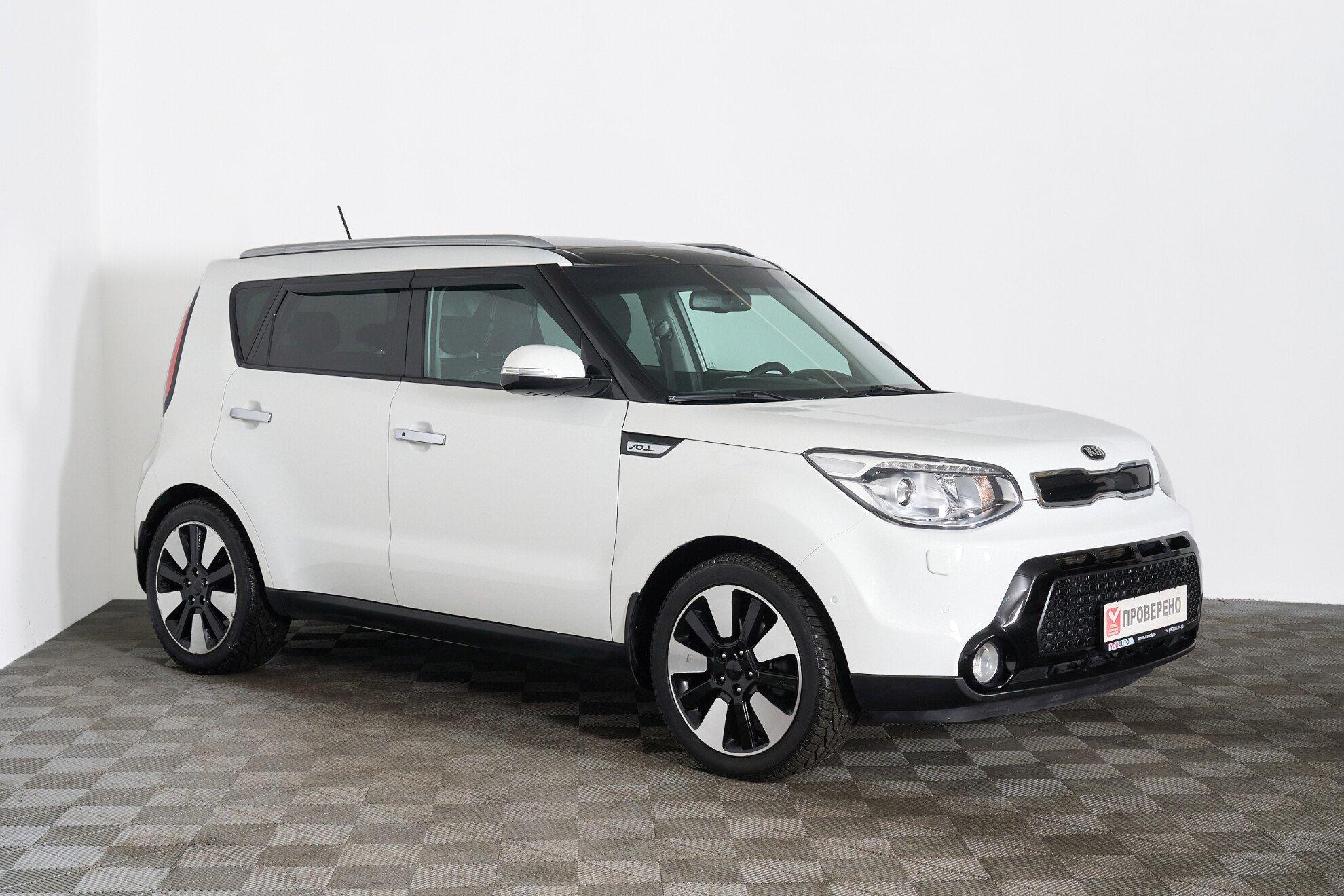 Kia Soul 2016, белый