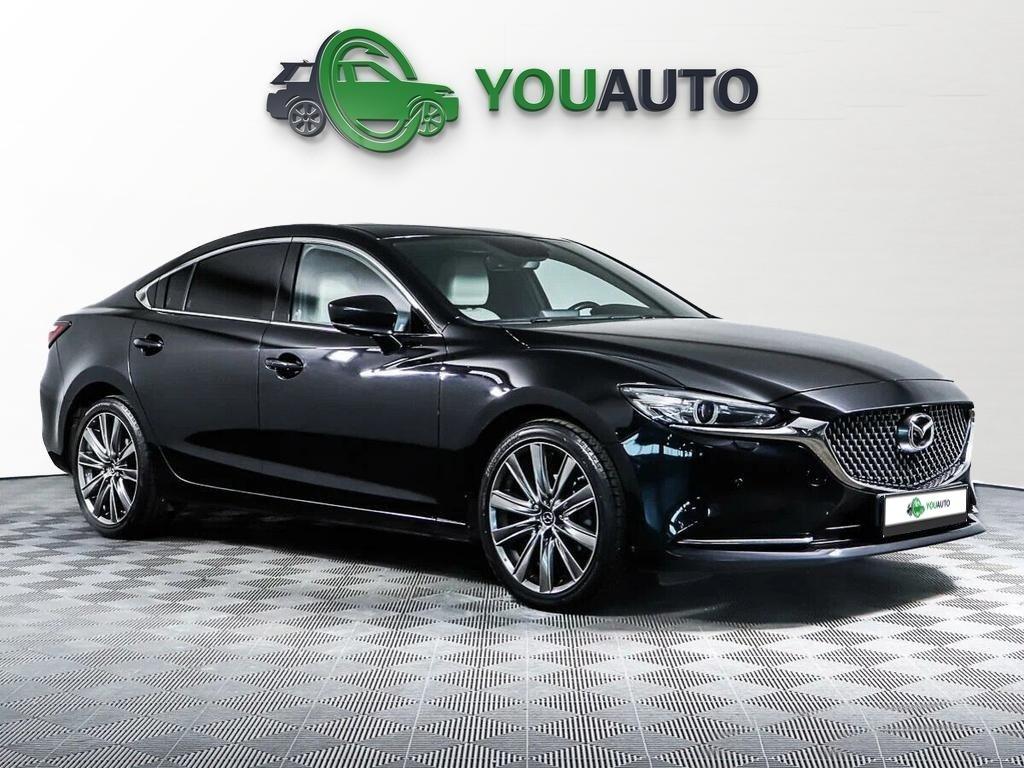 Mazda 6 2021, черный
