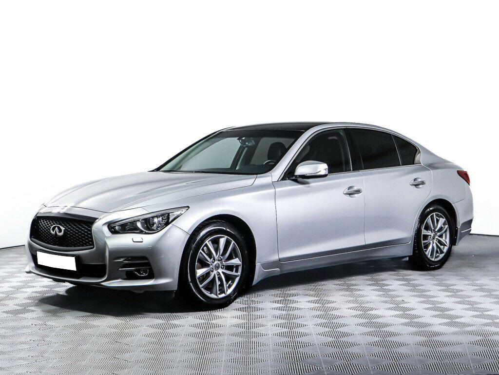 Infiniti Q50 2015, серебряный