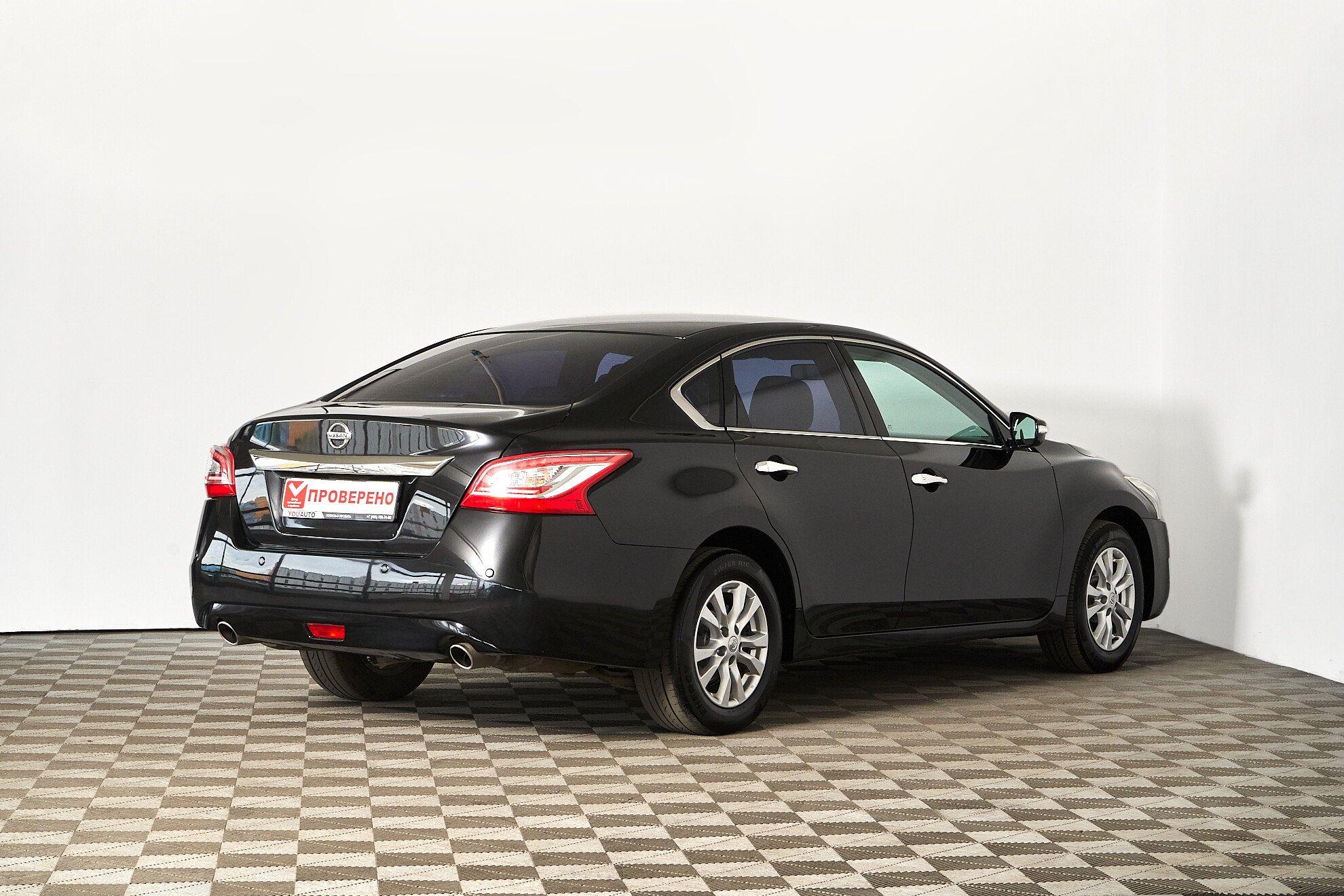 Nissan Teana 2015, черный