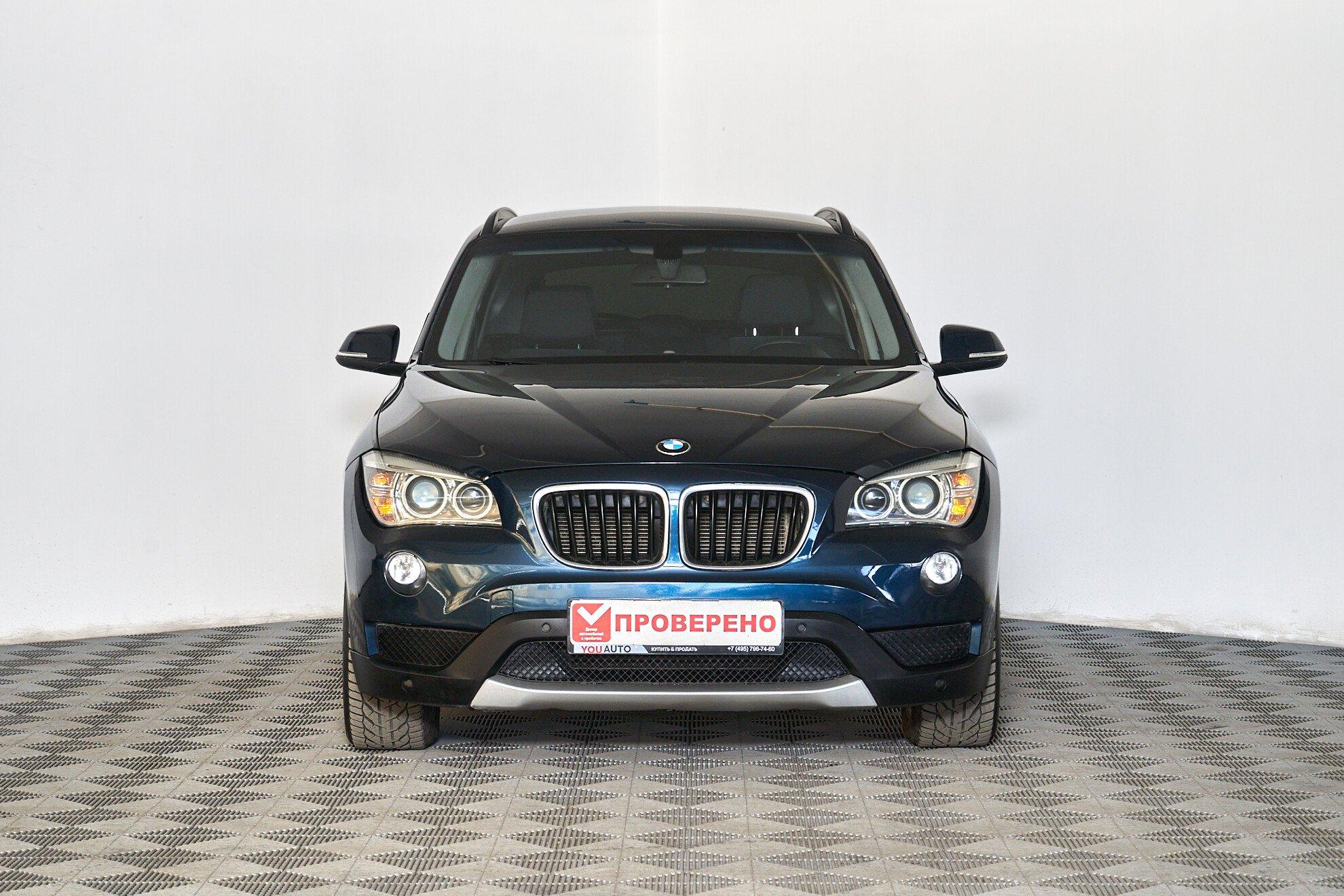 BMW X1 2012, синий