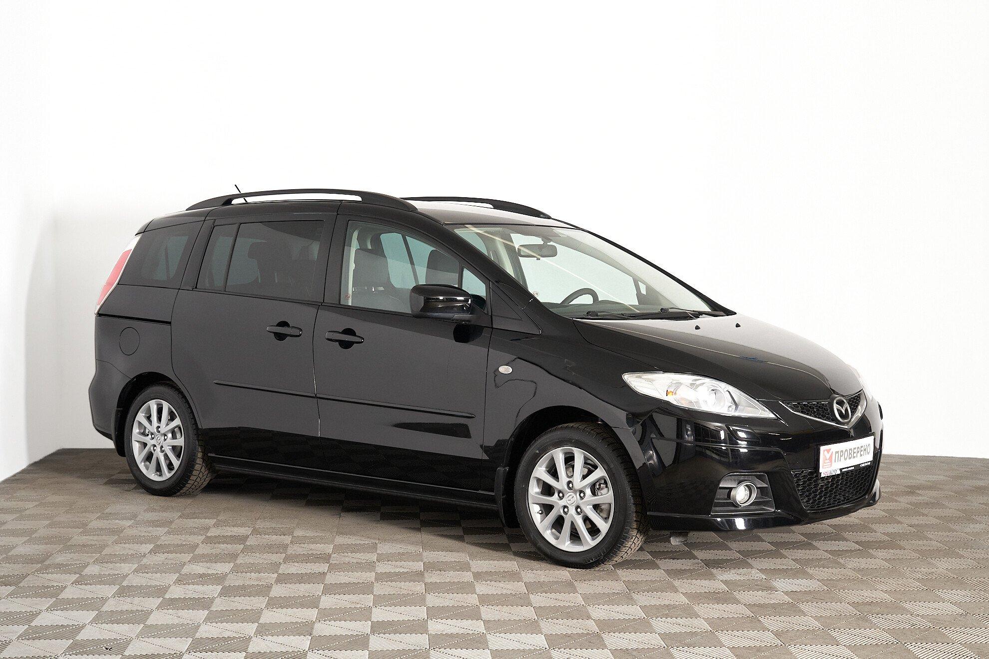 Mazda 5 2009, черный