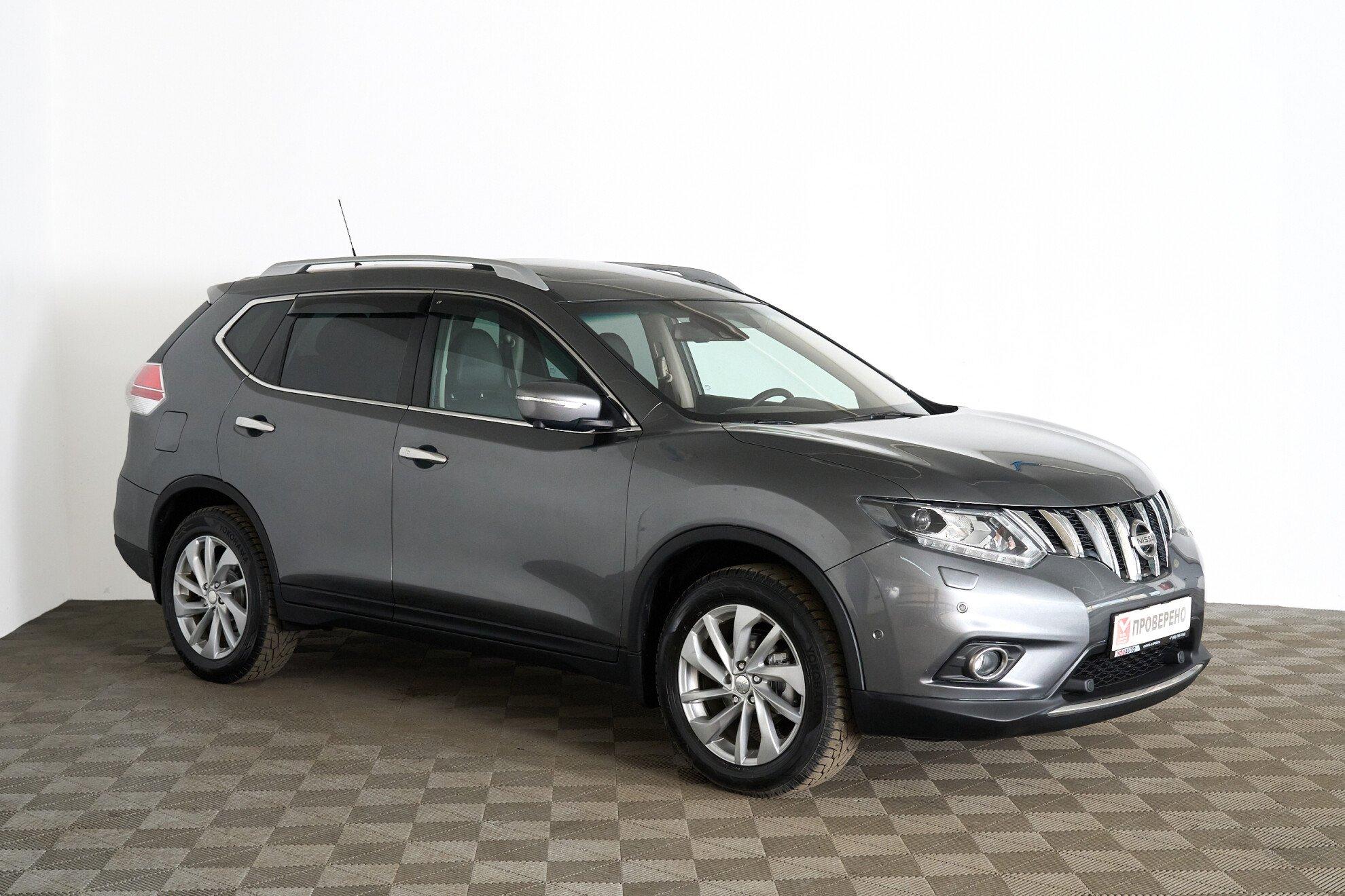 Nissan X-Trail 2016, серый